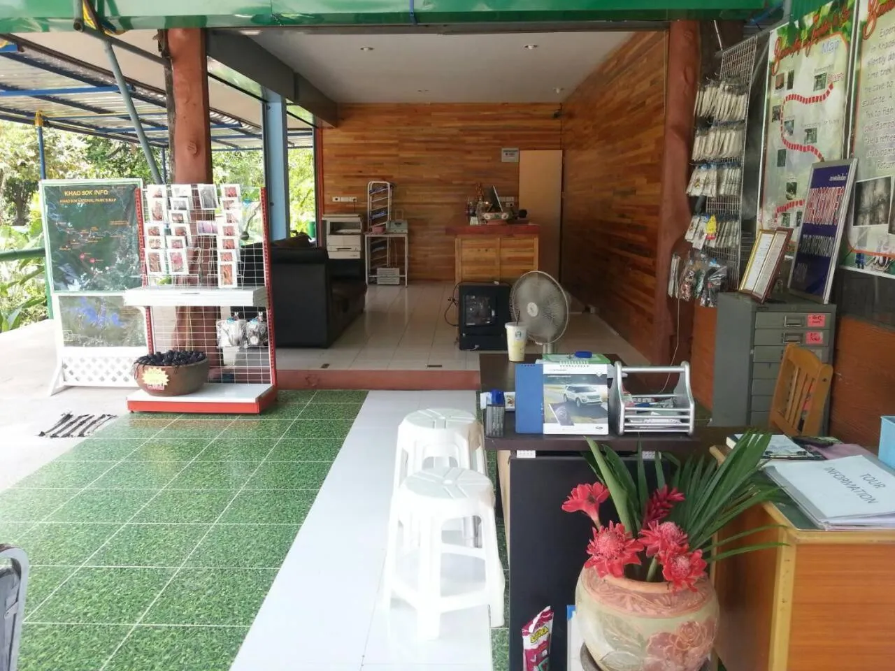 Lobby or reception in Khao Sok Royal Bamboo Lodges - SHA Certified