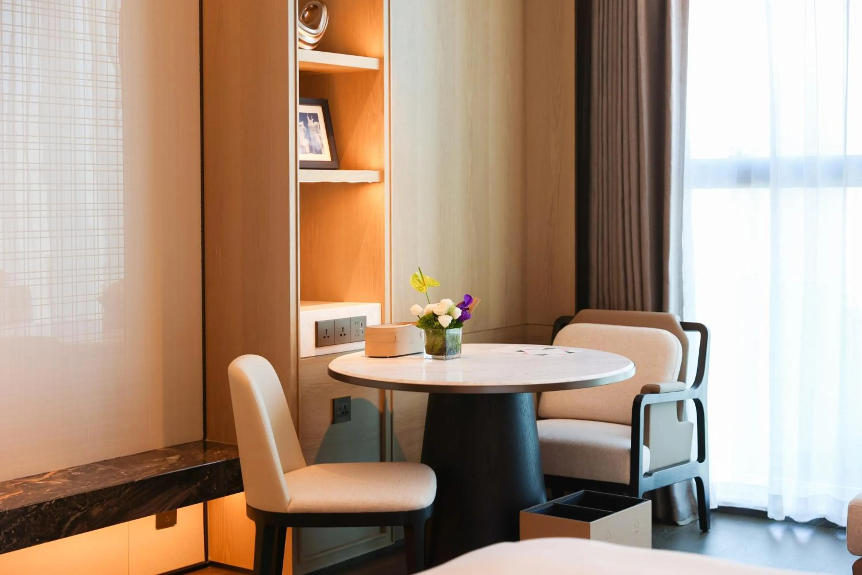 Seating area in Xi'an Marriott Hotel High-Tech Zone