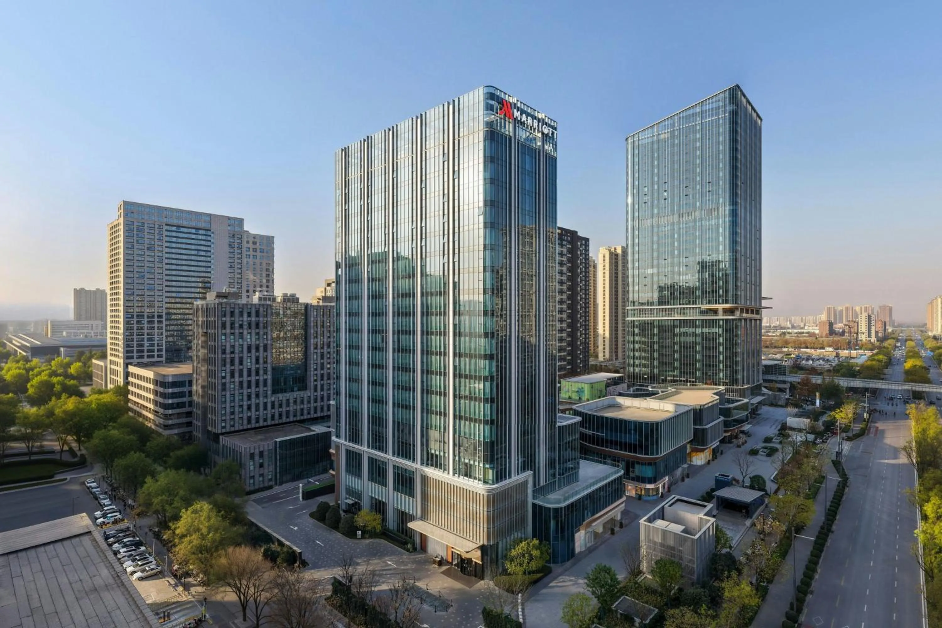 Property building in Xi'an Marriott Hotel High-Tech Zone