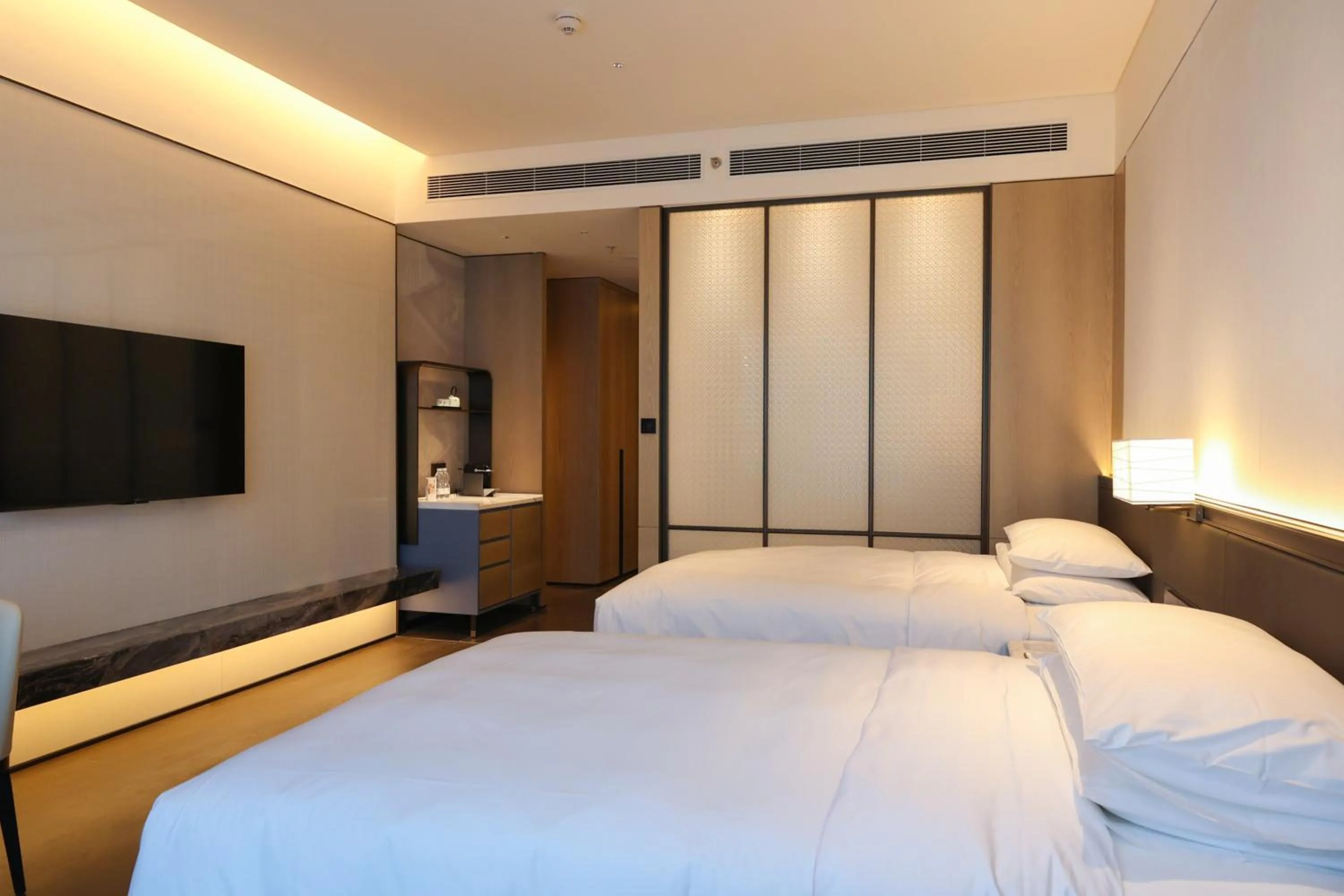 Bedroom, Bed in Xi'an Marriott Hotel High-Tech Zone