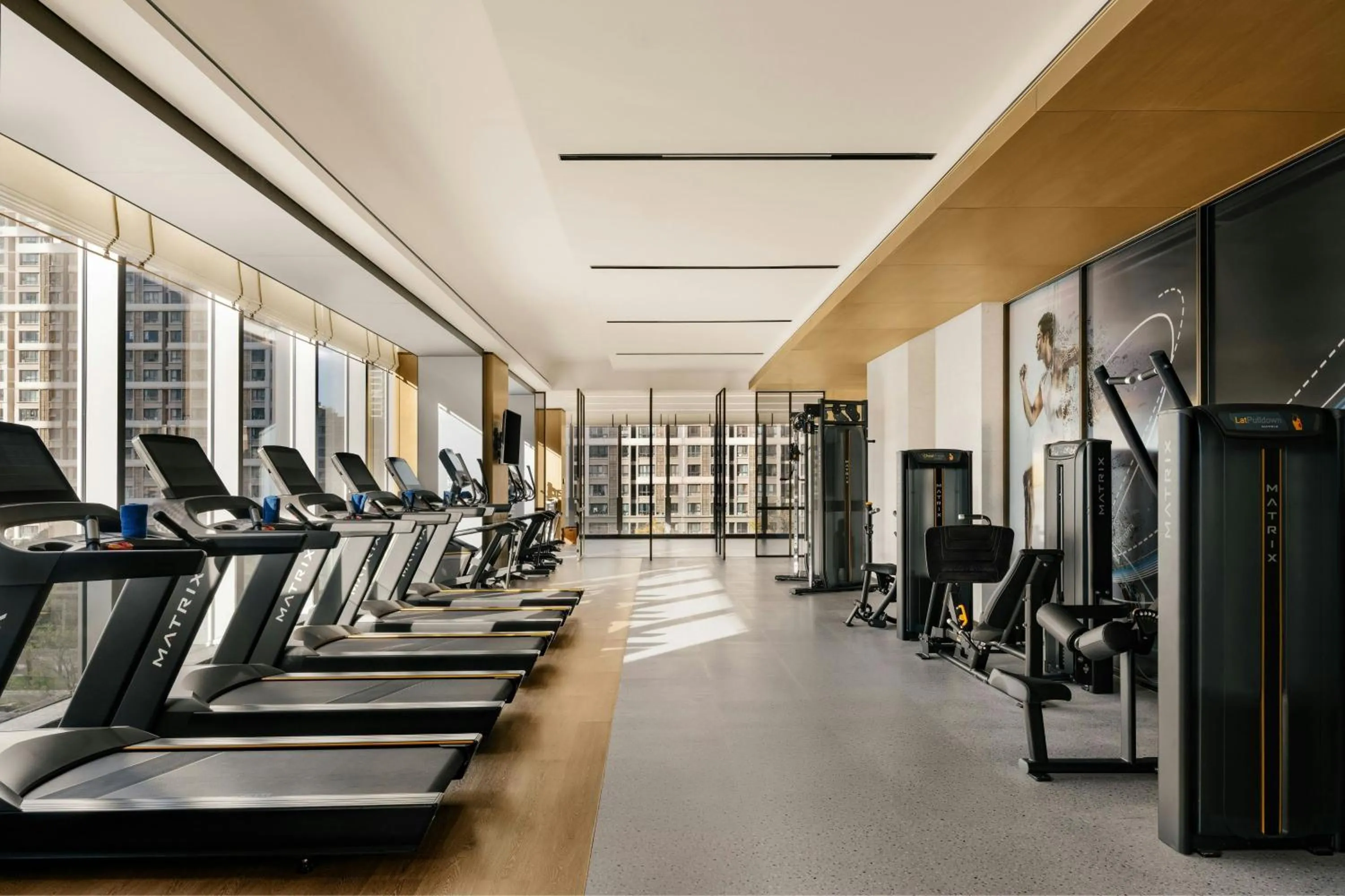 Fitness centre/facilities in Xi'an Marriott Hotel High-Tech Zone