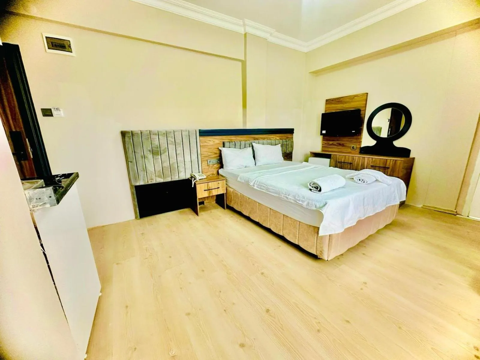 Bed in Grand Lavin Hotel