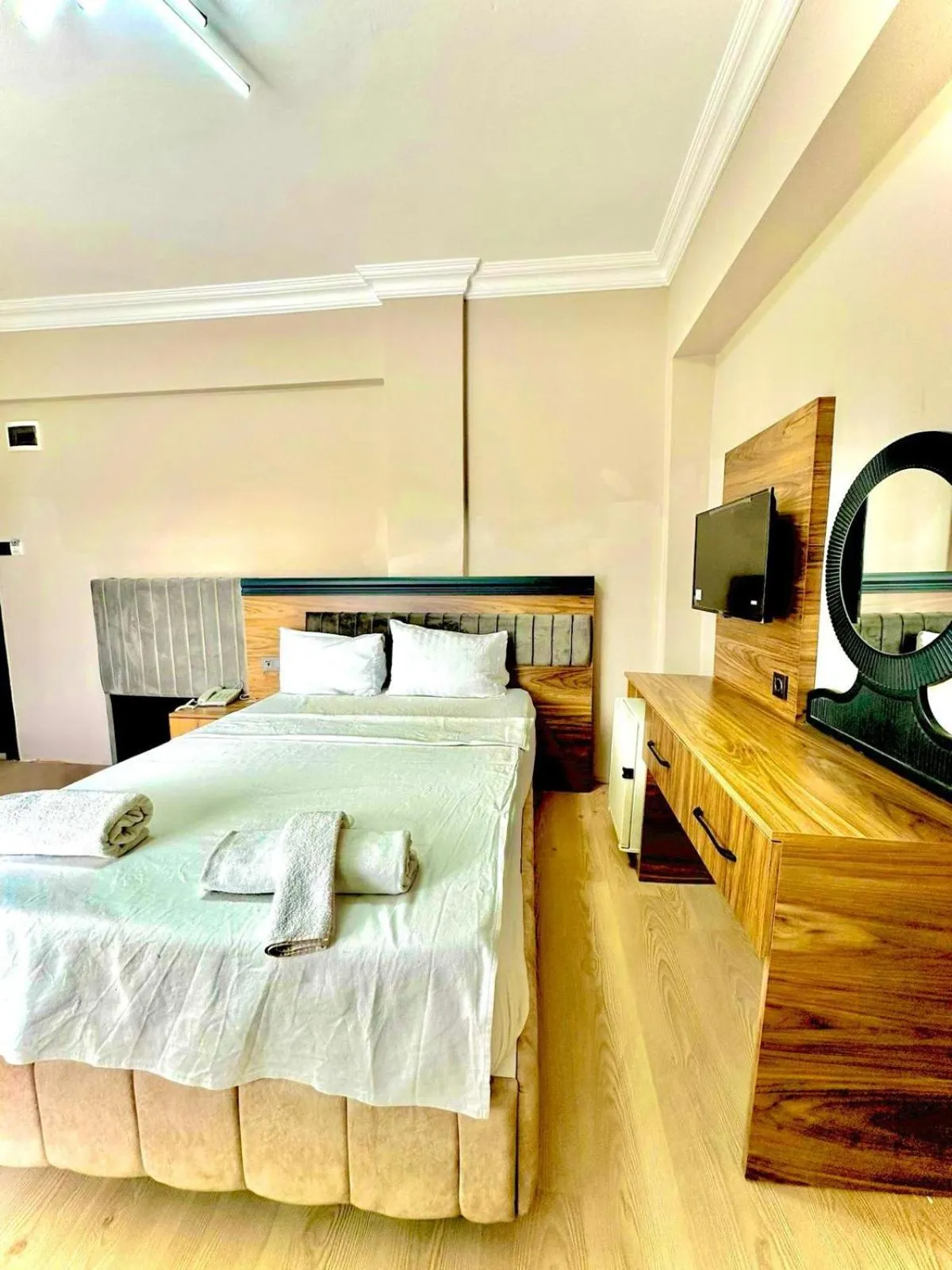 Bed in Grand Lavin Hotel