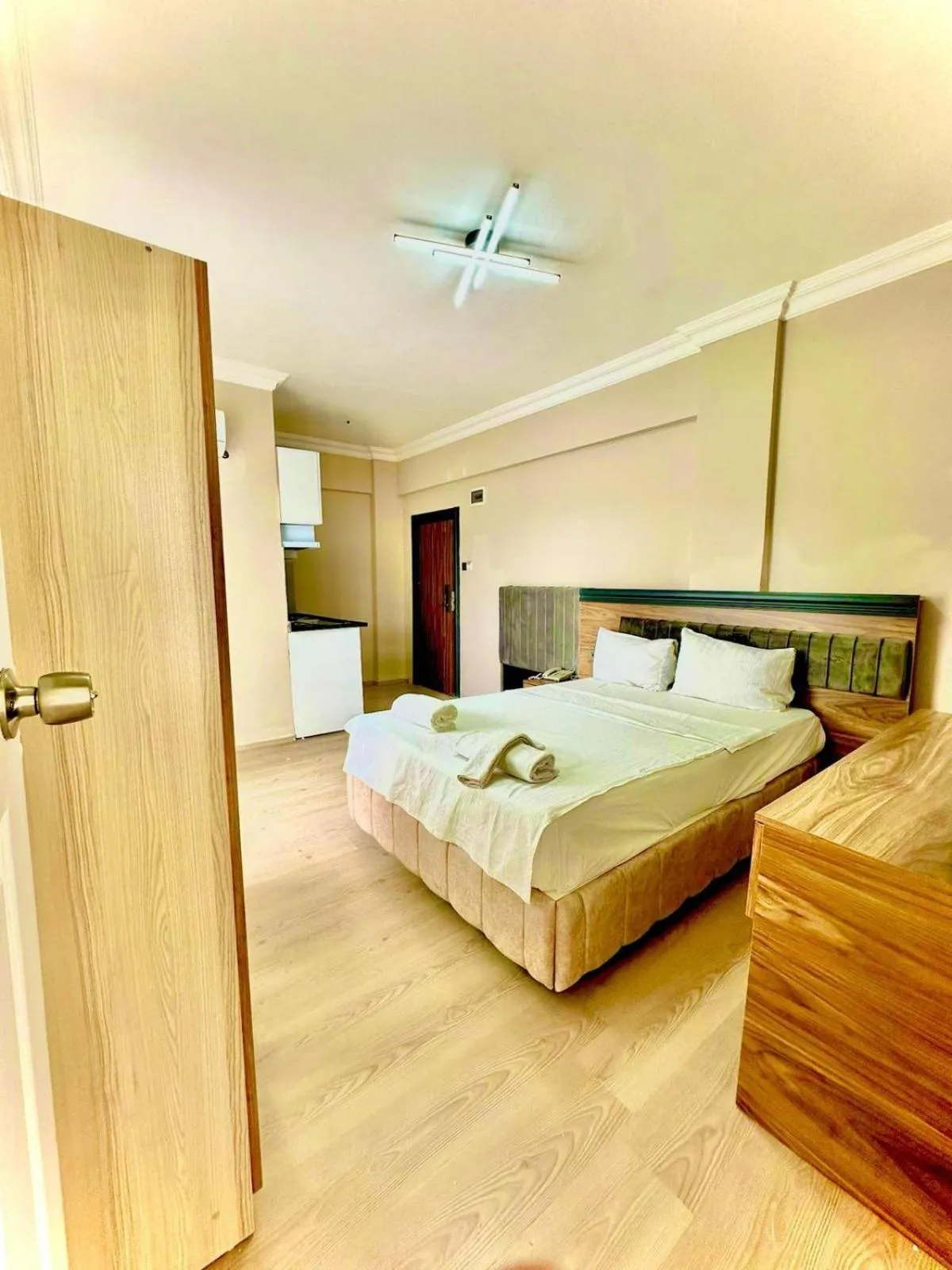 Bed in Grand Lavin Hotel