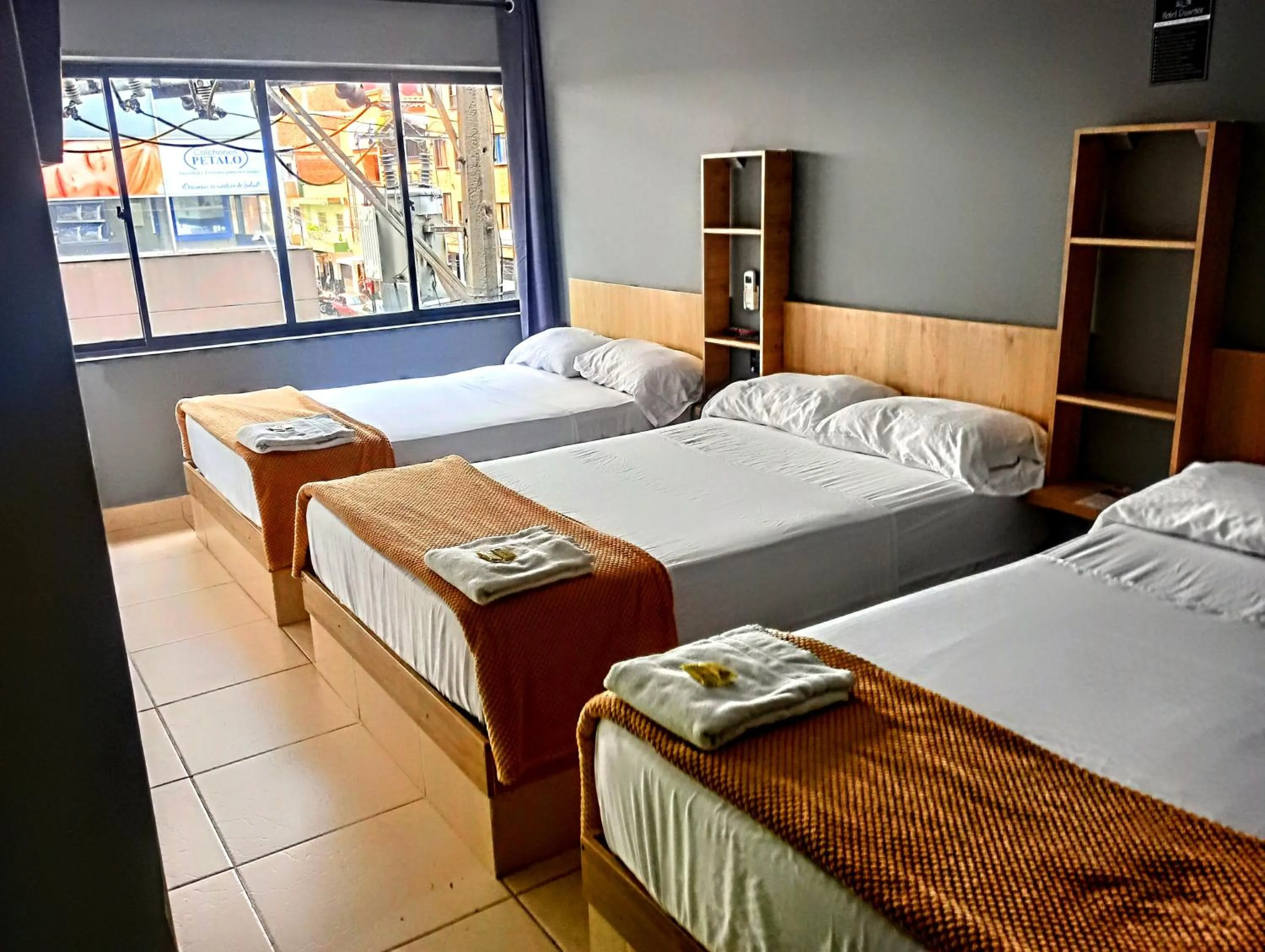 Bed in Hotel Ruiseñor Itagui