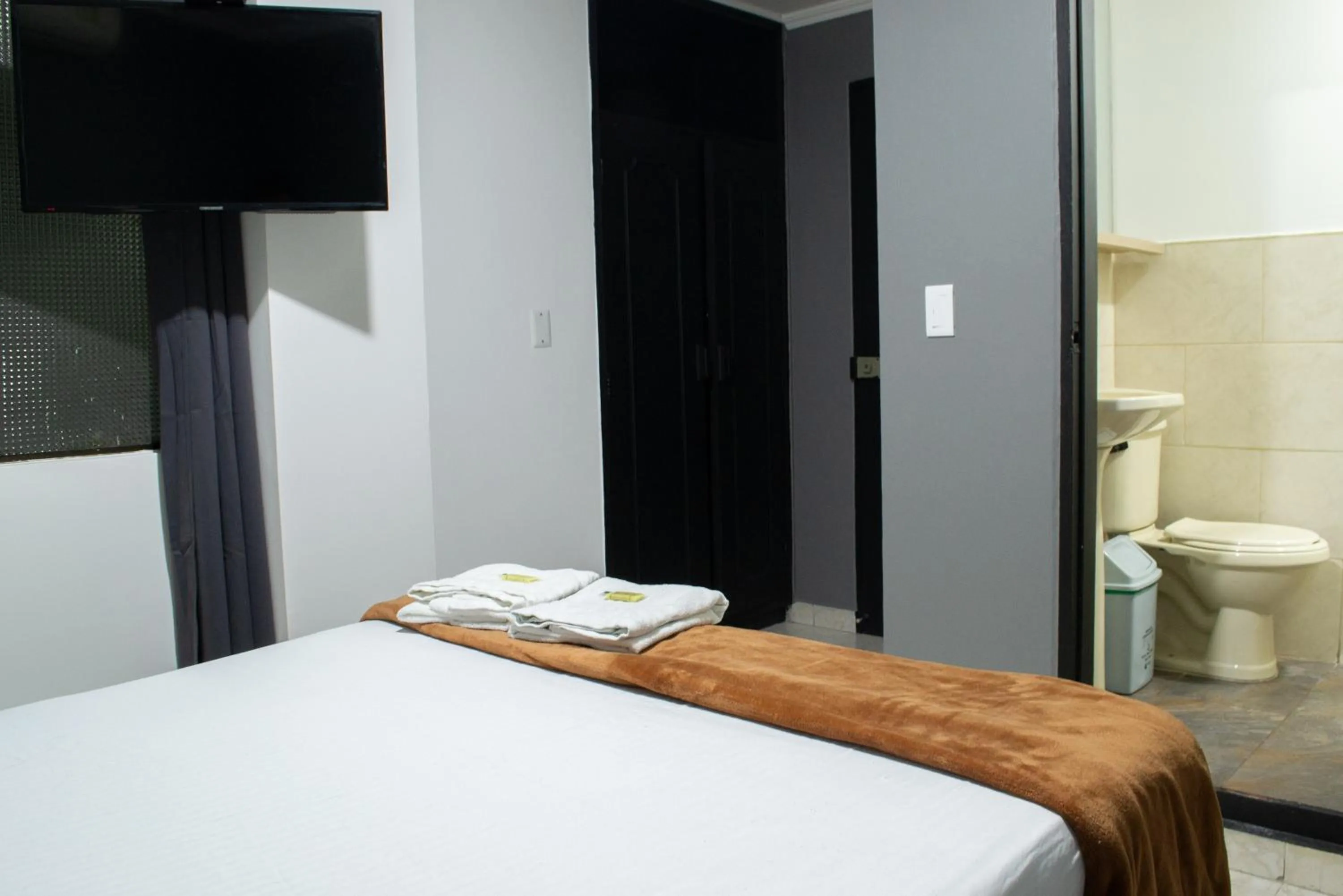 Bed in Hotel Ruiseñor Itagui