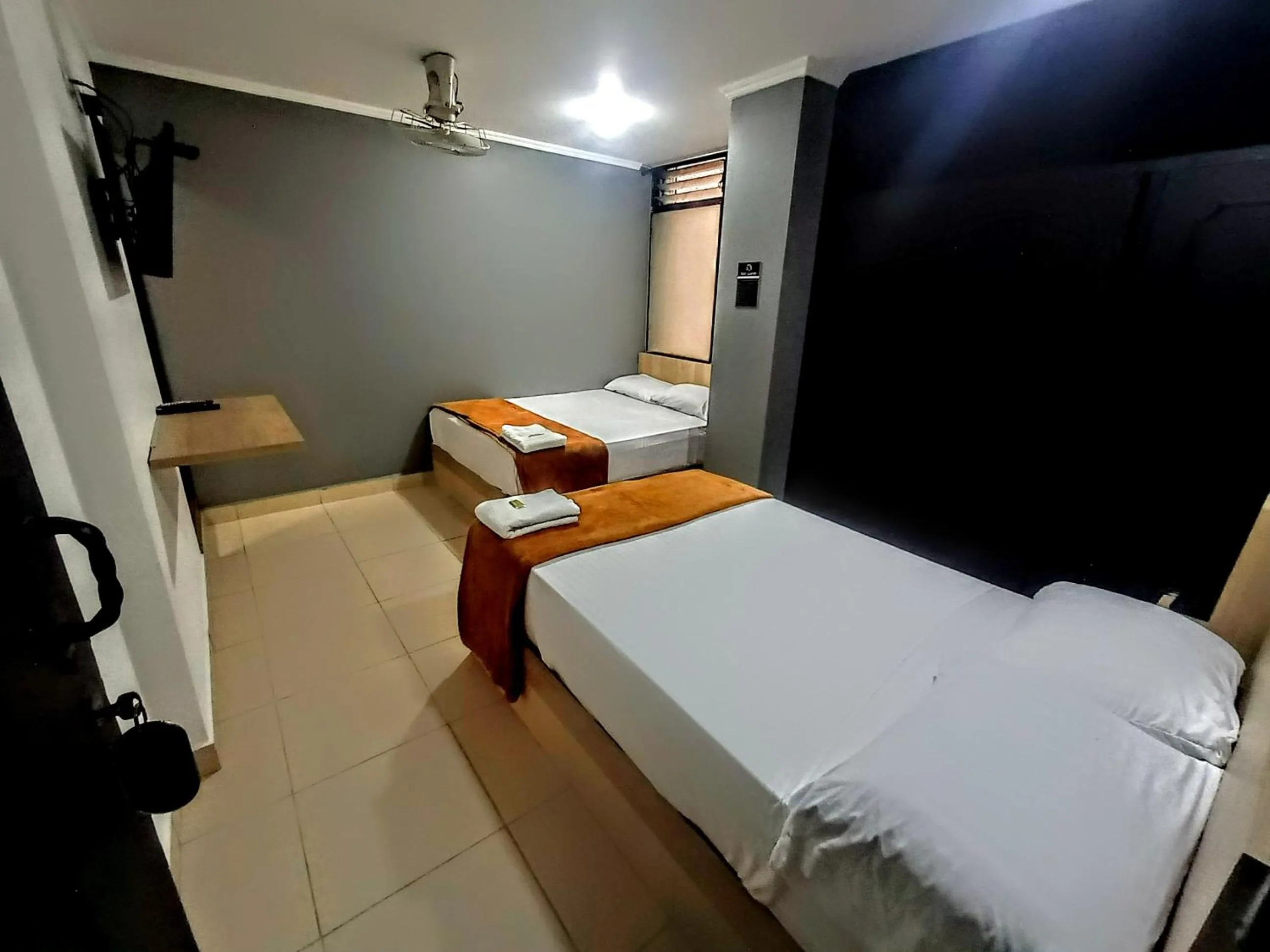 Bed in Hotel Ruiseñor Itagui