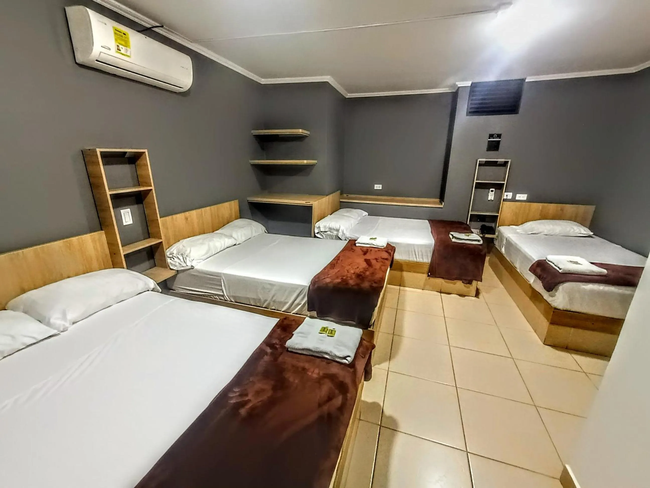 Bed in Hotel Ruiseñor Itagui