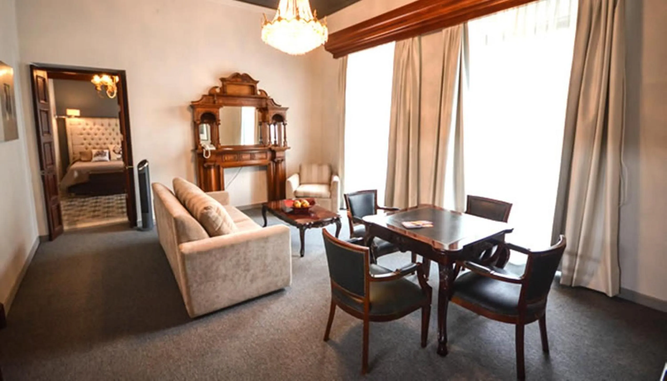 Living room in Hotel Boutique Casa del Jardín Aguascalientes