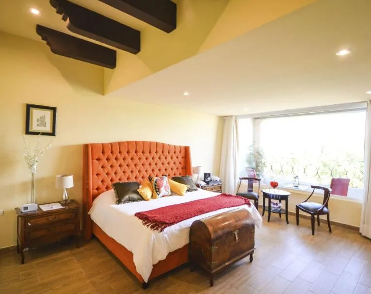 Bed in Hotel Boutique Casa del Jardín Aguascalientes