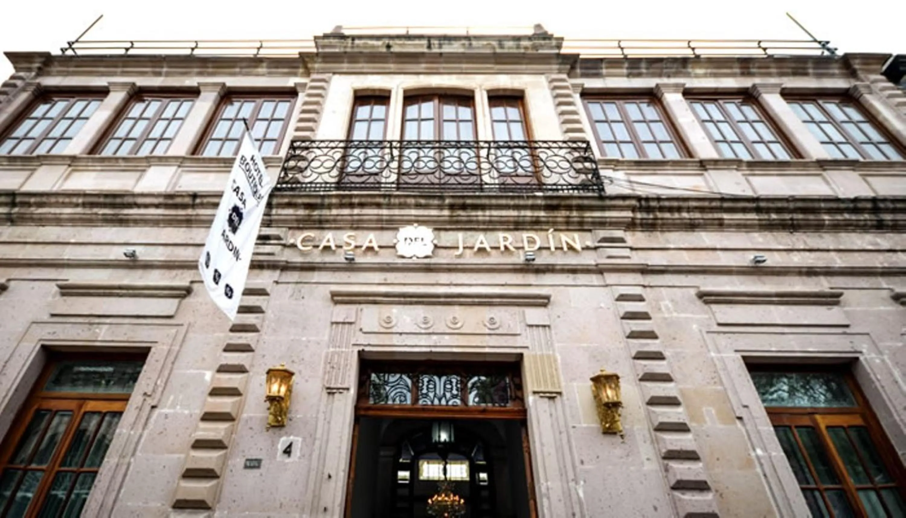 Facade/entrance in Hotel Boutique Casa del Jardín Aguascalientes