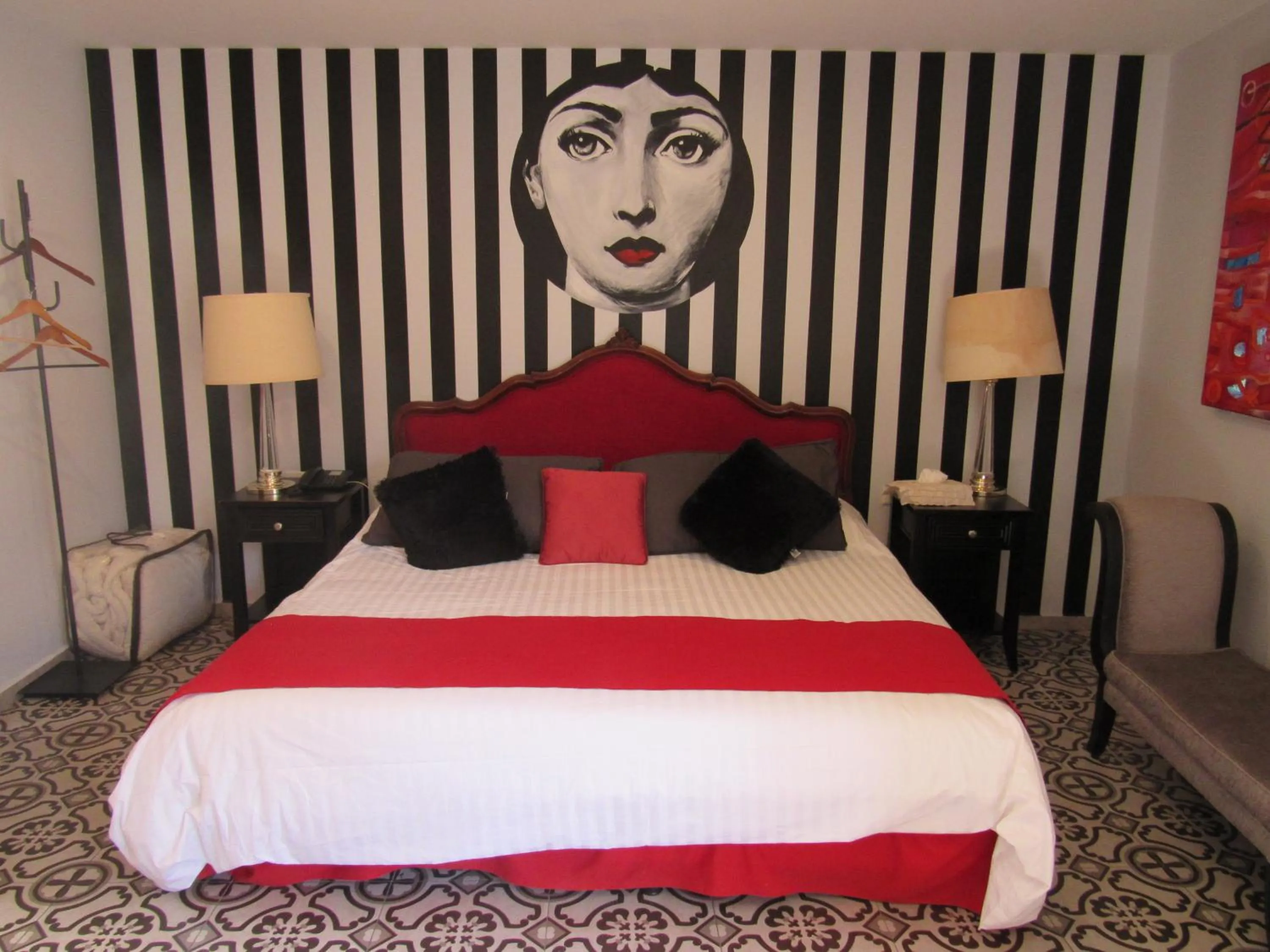 Bed in Hotel Boutique Casa del Jardín Aguascalientes