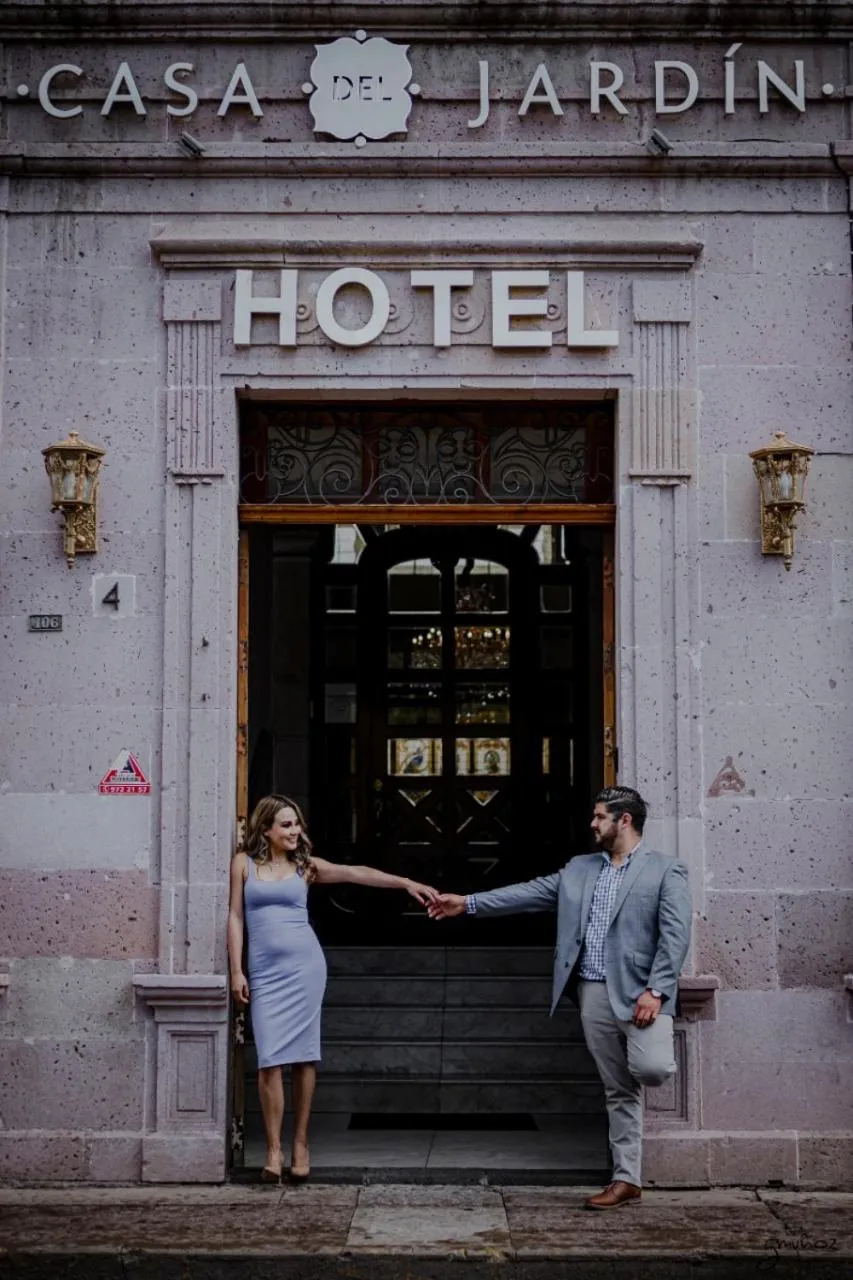 Facade/entrance in Hotel Boutique Casa del Jardín Aguascalientes