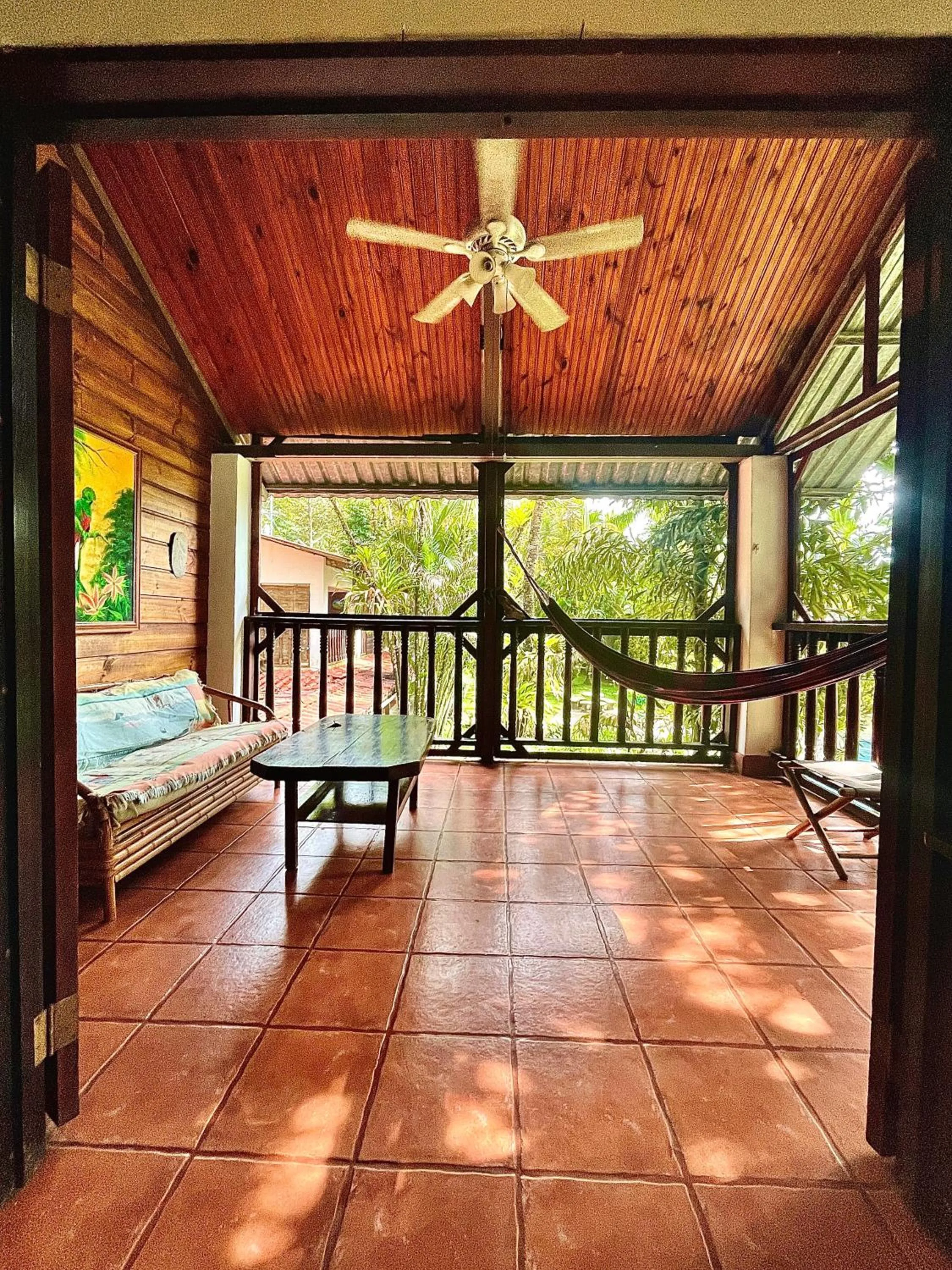 View (from property/room), Bed in Rio Lindo Hotel