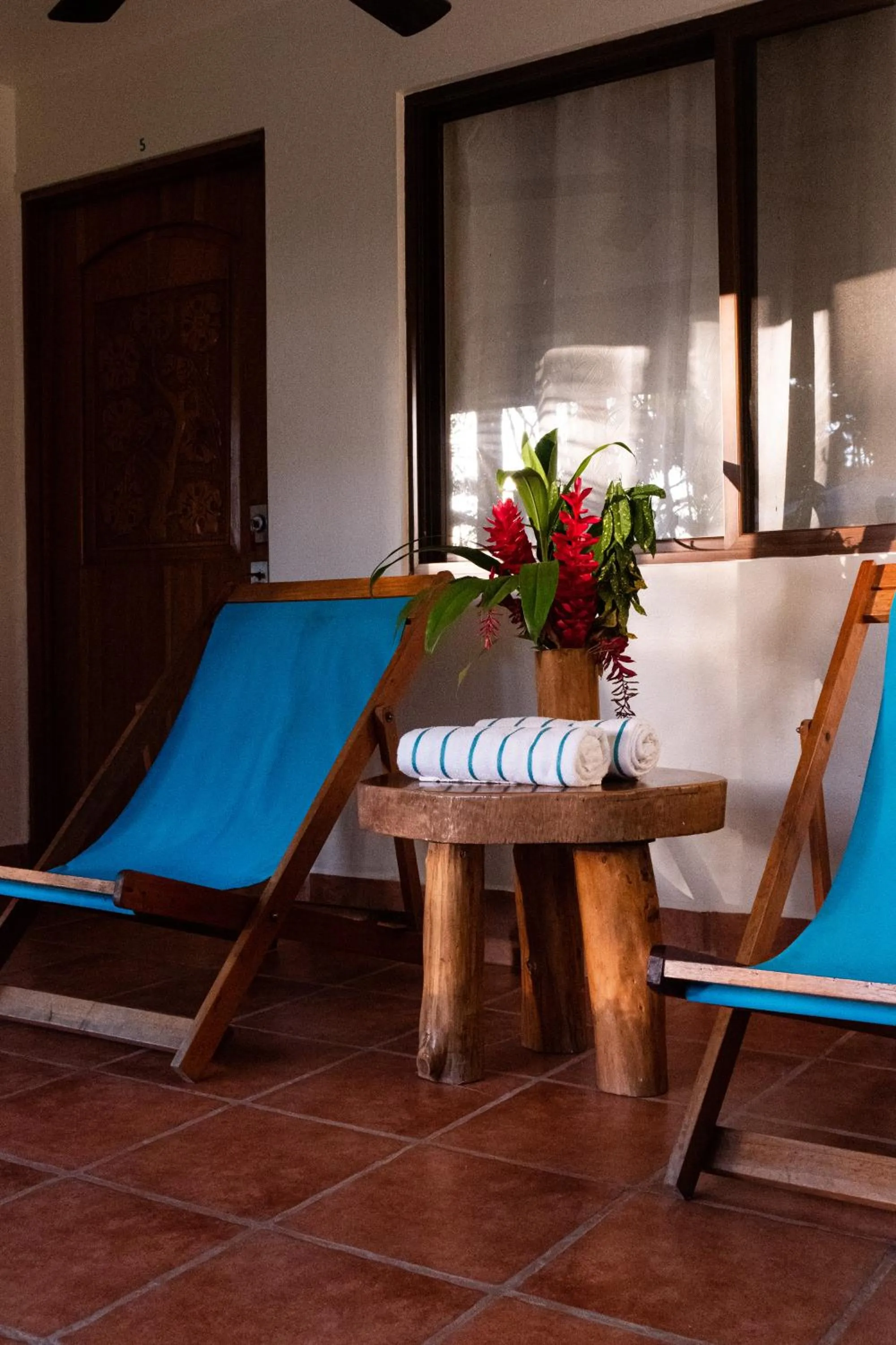 Seating area in Rio Lindo Hotel