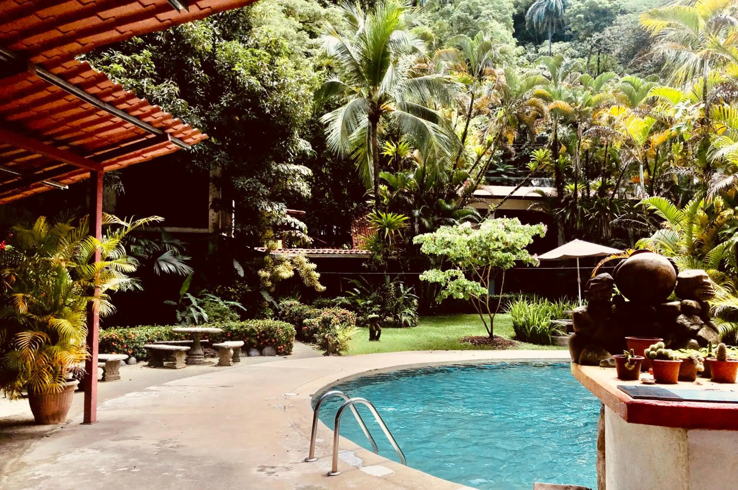 Garden in Rio Lindo Hotel