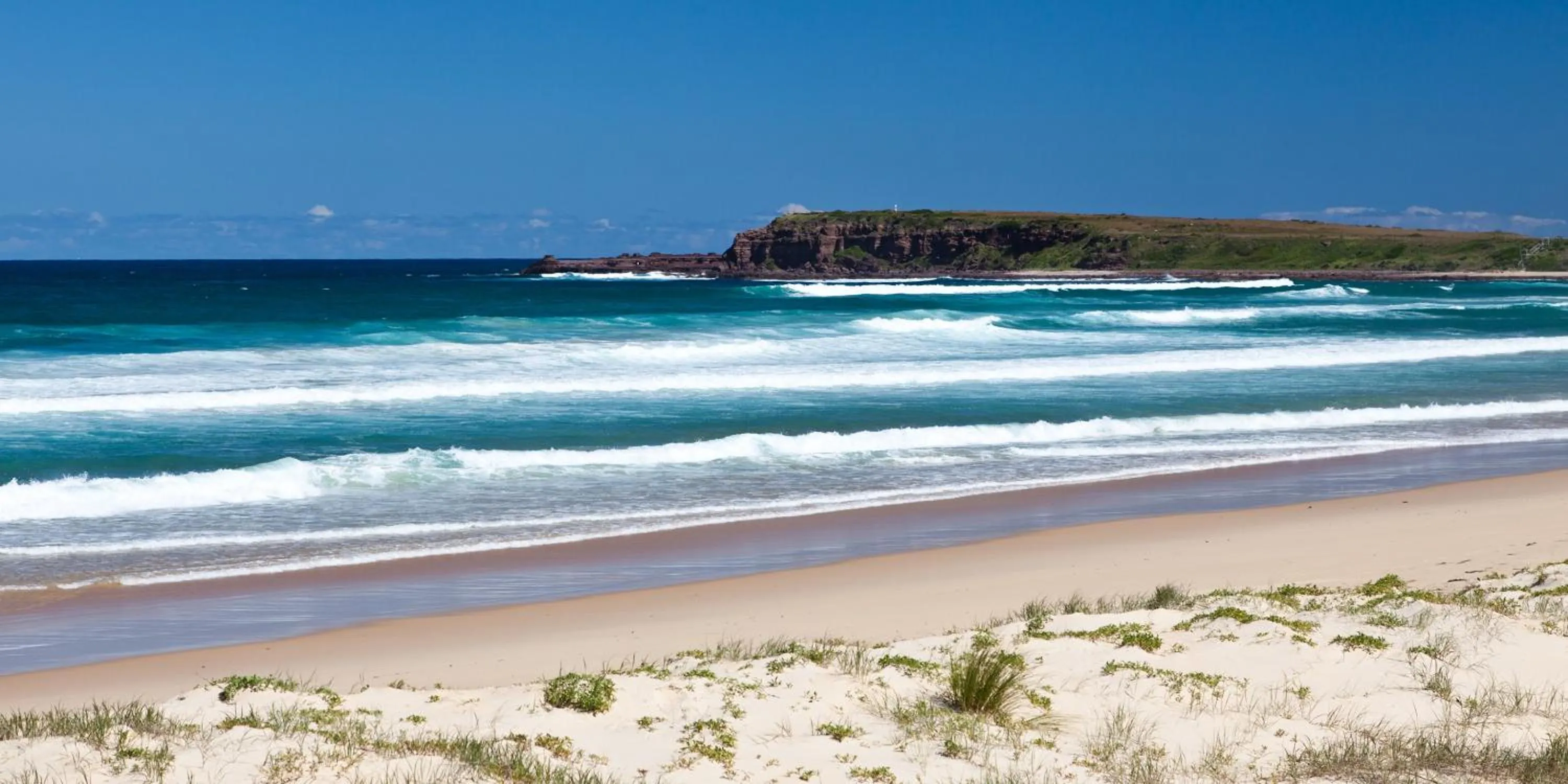 Beach in Windang Tourist Park