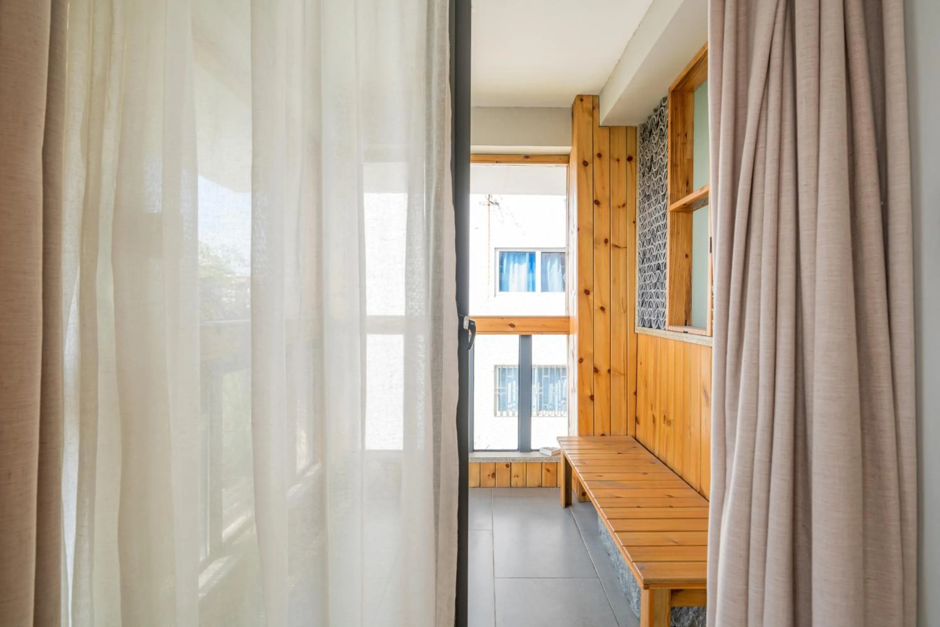 Balcony/Terrace in Zen Tea House Seven Stars Park