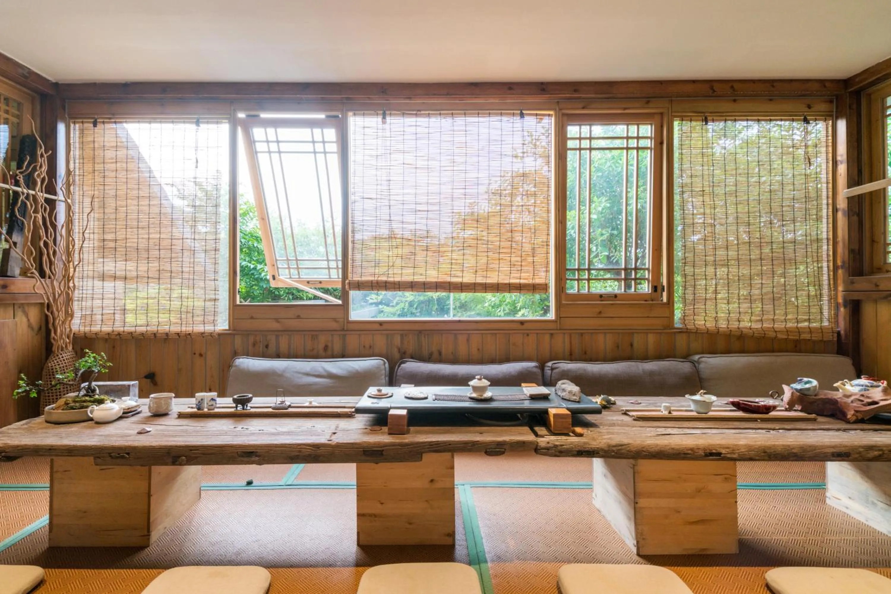 Lobby or reception in Zen Tea House Seven Stars Park