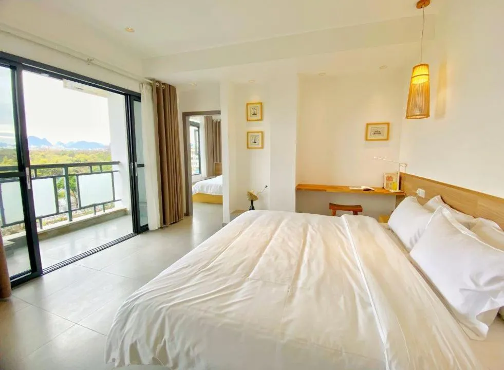 Bed in Zen Tea House Seven Stars Park