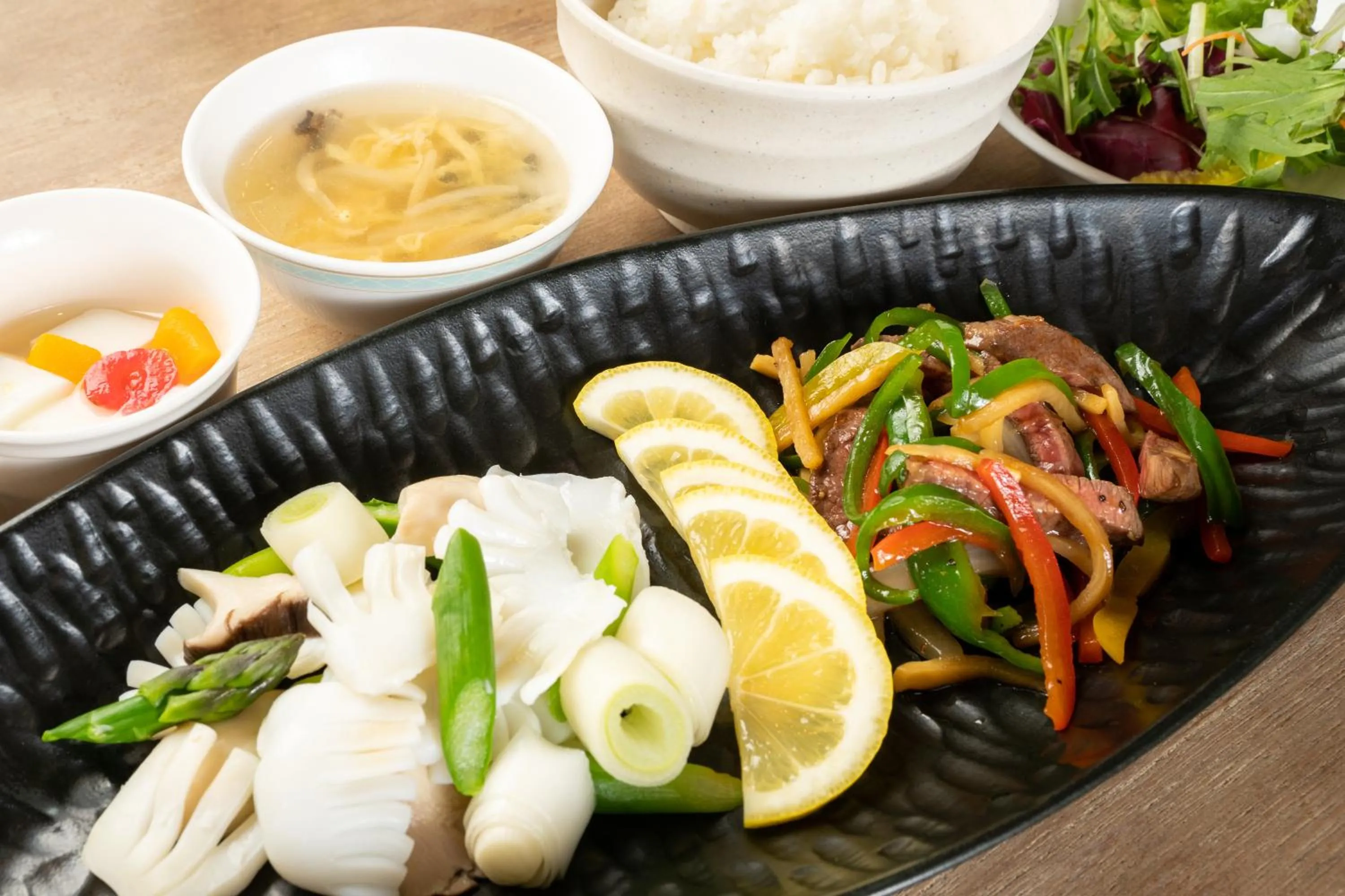 Food in Hotel Terrace The Square Hitachi