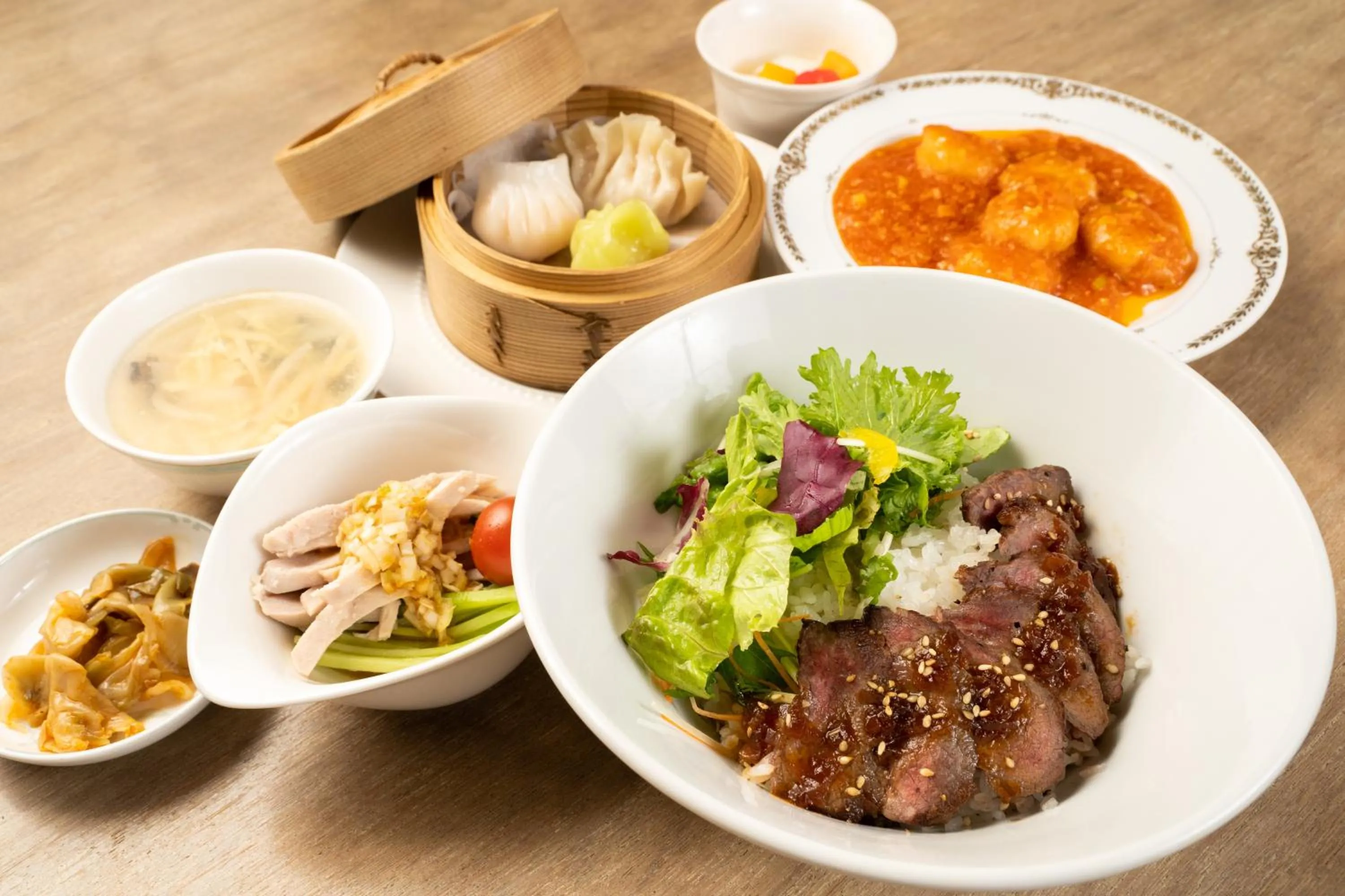 Food in Hotel Terrace The Square Hitachi