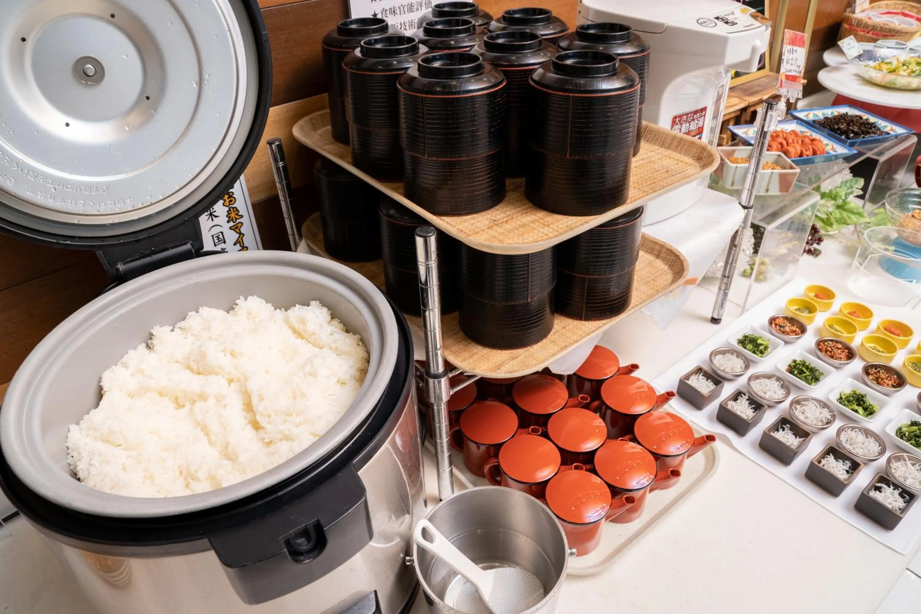 Buffet breakfast in Hotel Terrace The Square Hitachi