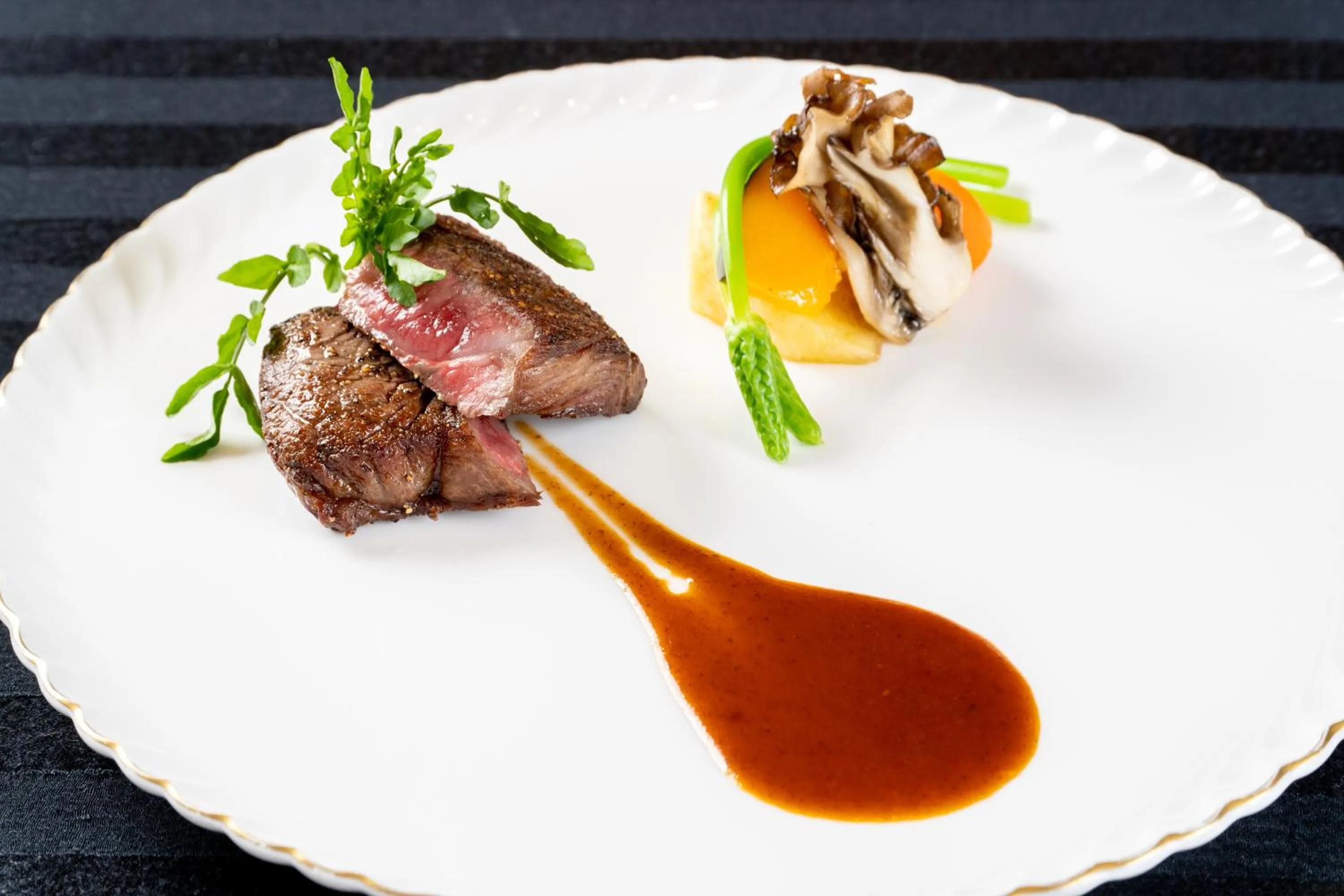 Food in Hotel Terrace The Square Hitachi