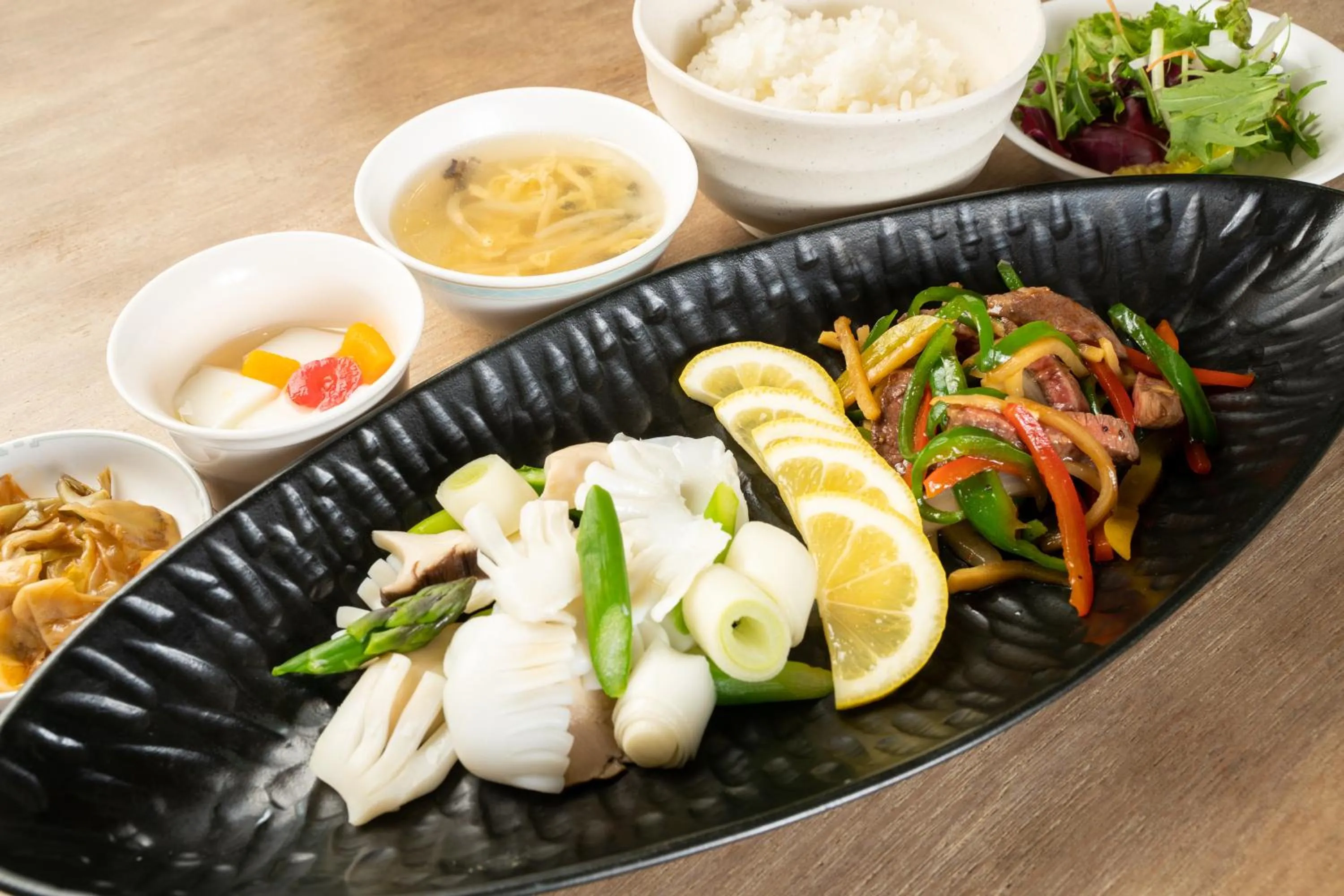 Food in Hotel Terrace The Square Hitachi