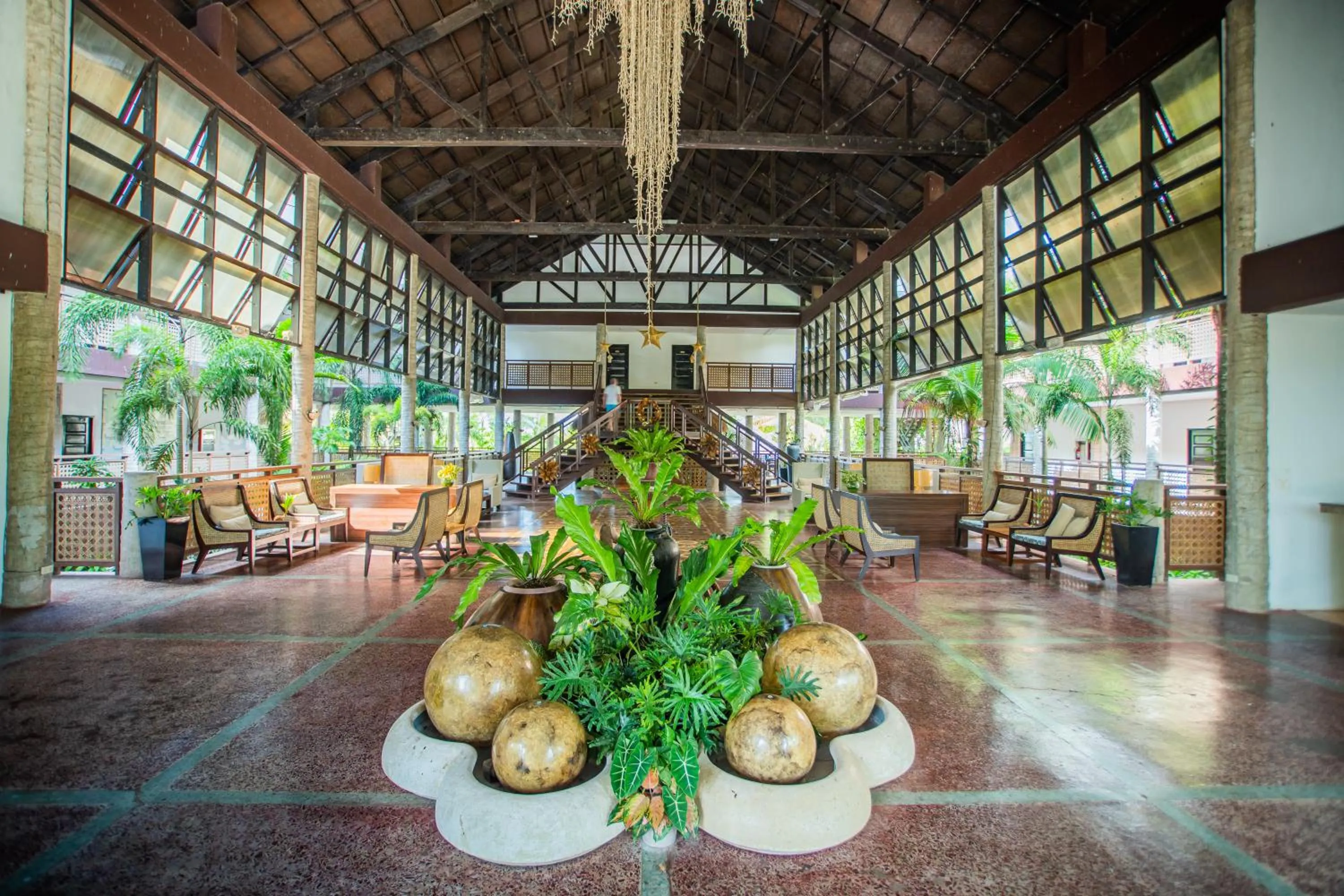 Lobby or reception in Club Agutaya