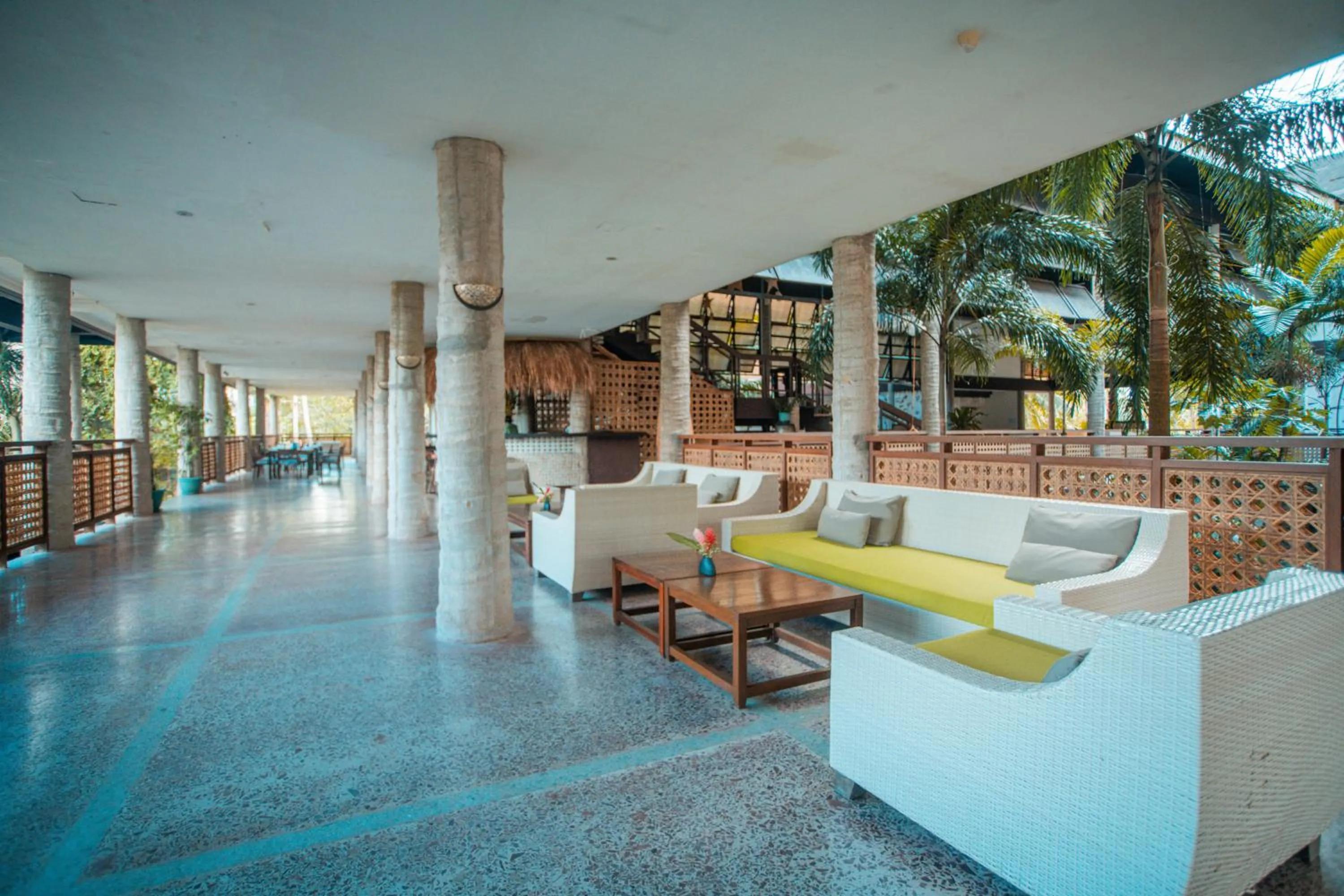 Lounge or bar in Club Agutaya