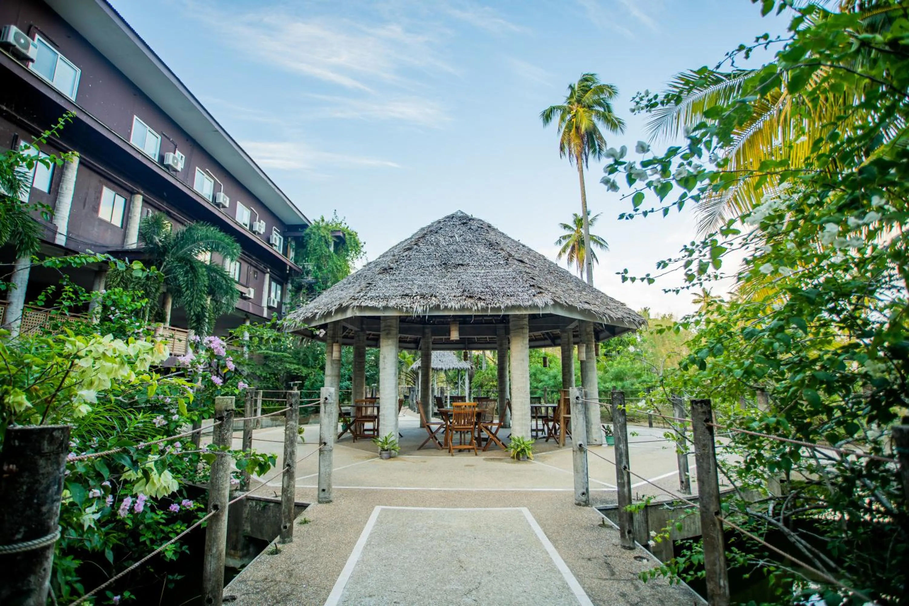 Lounge or bar in Club Agutaya