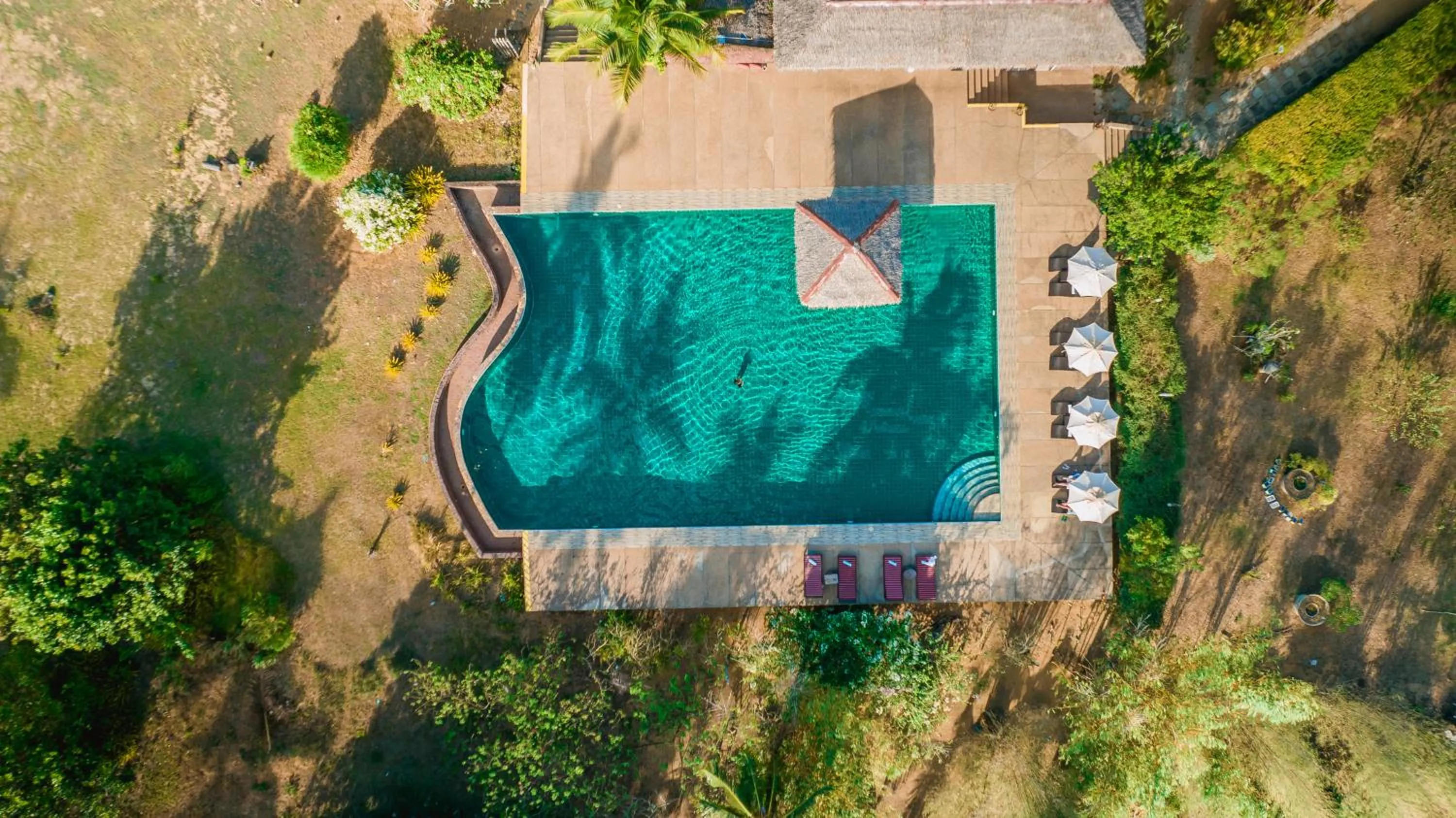 Swimming pool in Club Agutaya