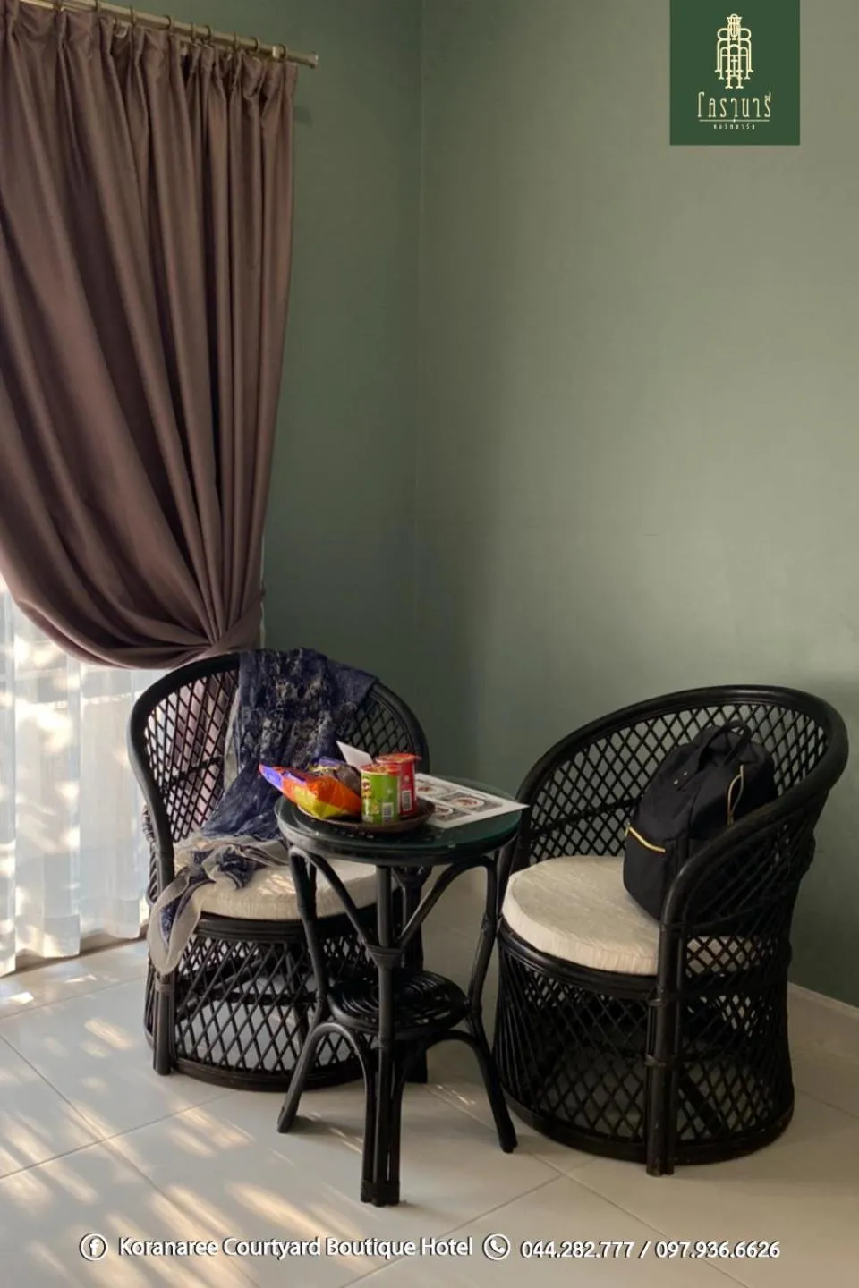 Photo of the whole room in Koranaree Courtyard Boutique Hotel