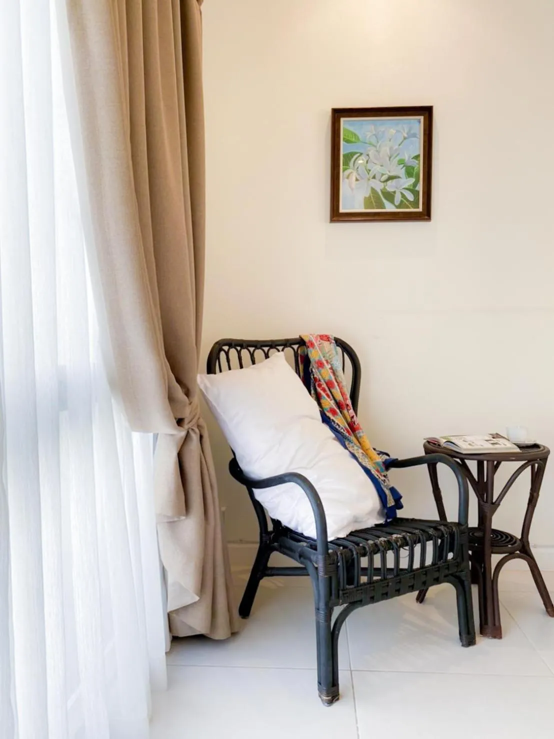 Seating area in Koranaree Courtyard Boutique Hotel