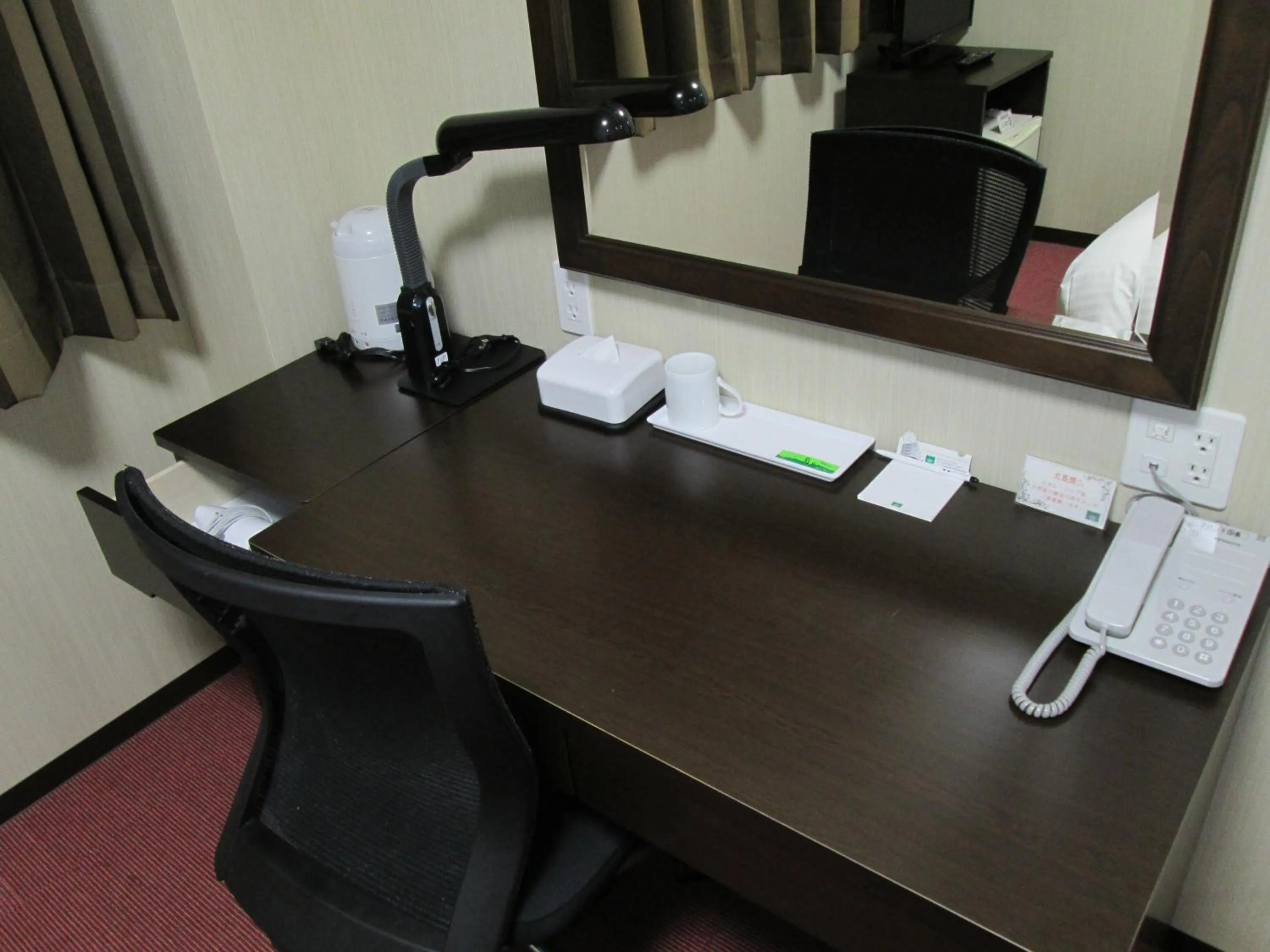 Decorative detail in Okawa Riverside Hotel