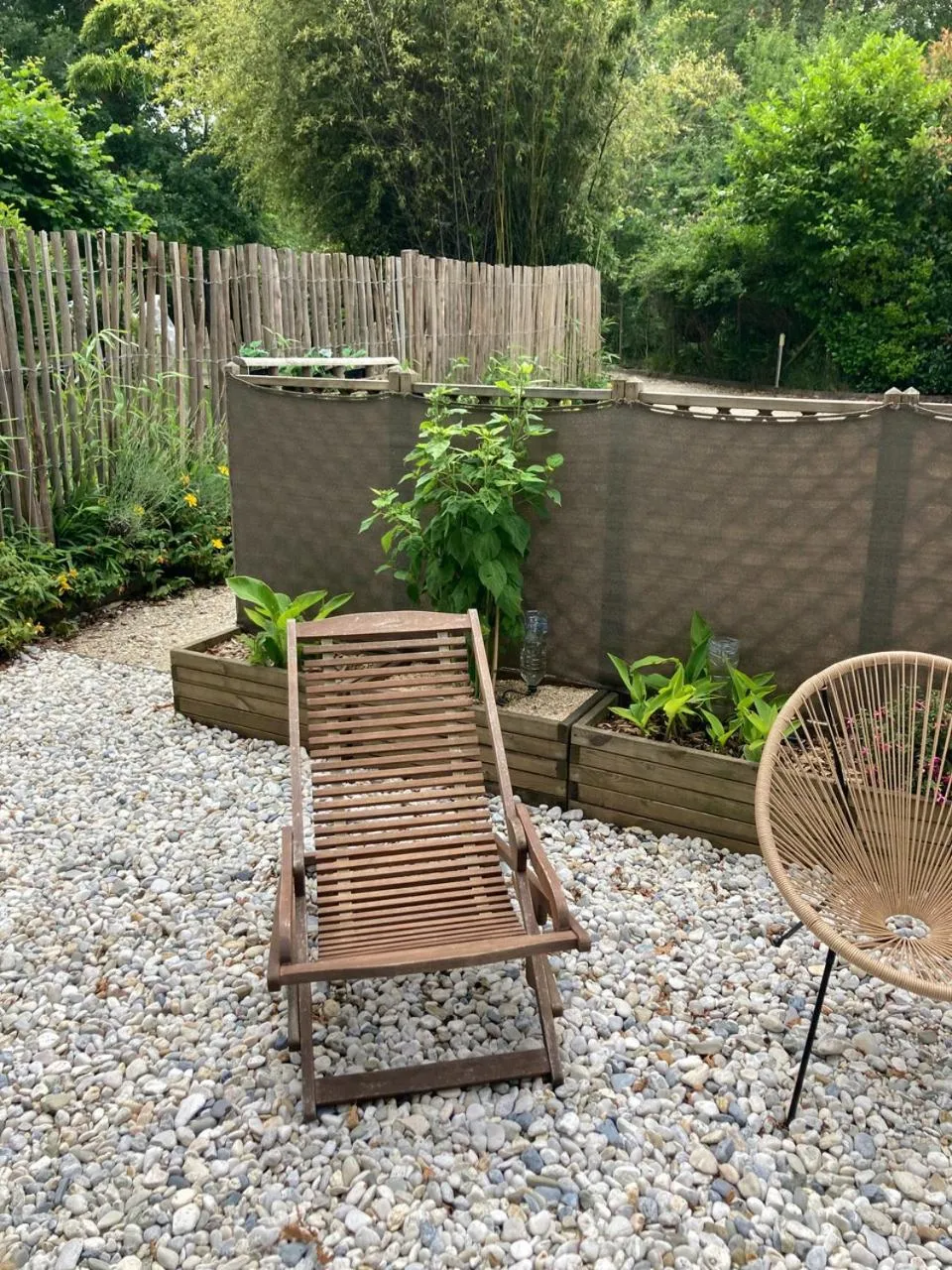 Patio in Chambre d'HÔTE Maison De L'amitié