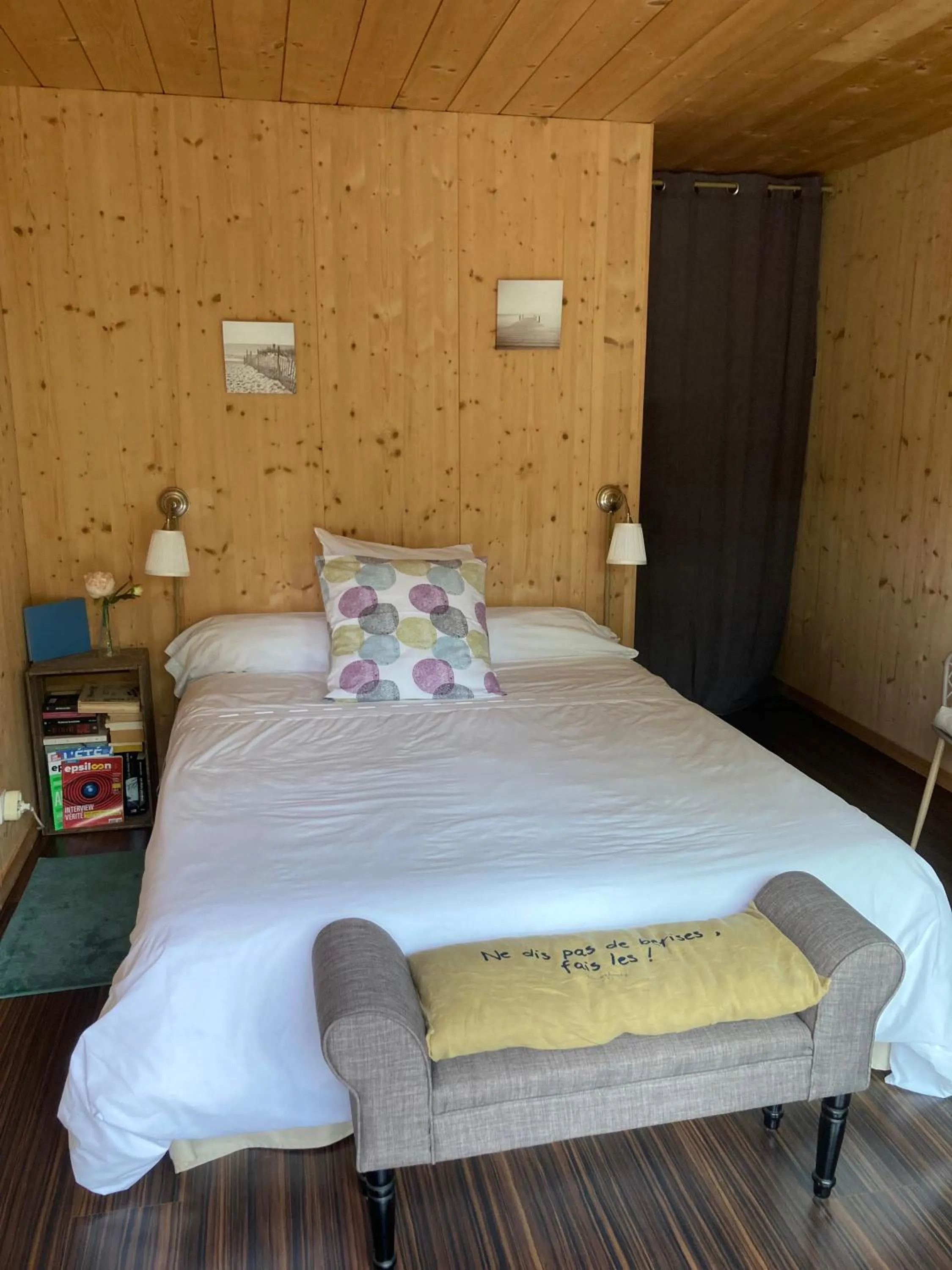 Bed in Chambre d'HÔTE Maison De L'amitié