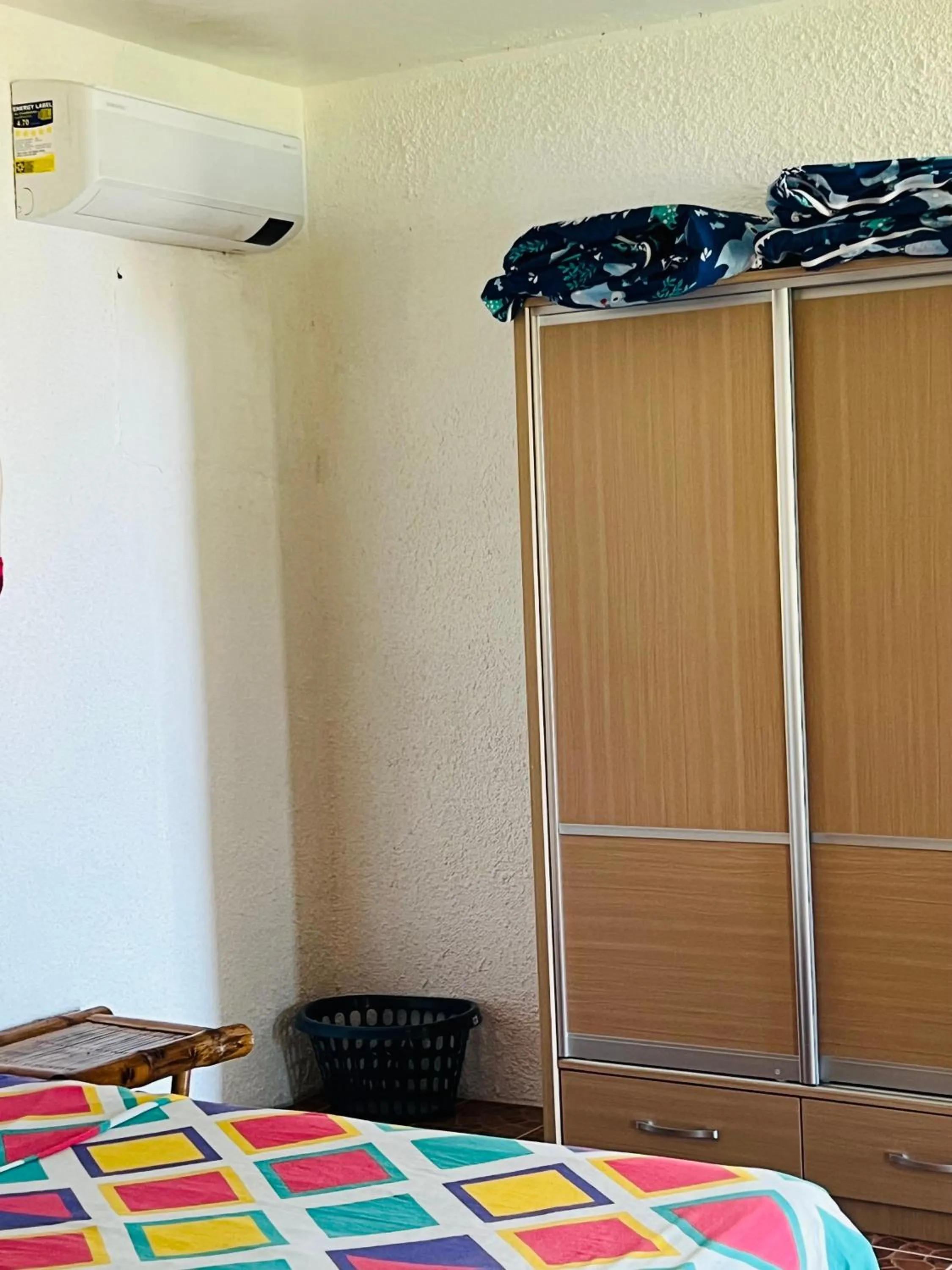 air conditioner, Bed in Pintuyan Dive Resort