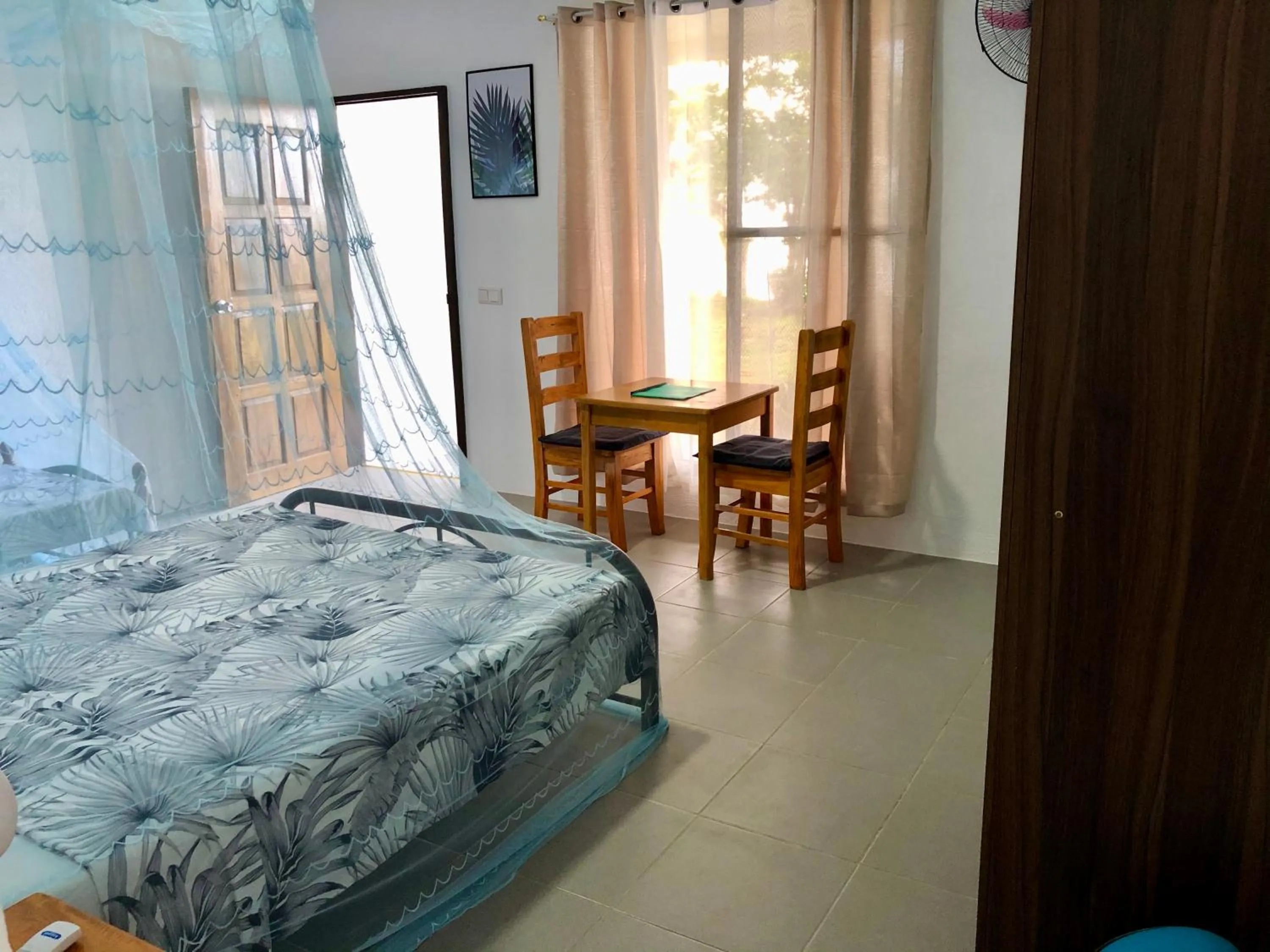 Bed in Pintuyan Dive Resort