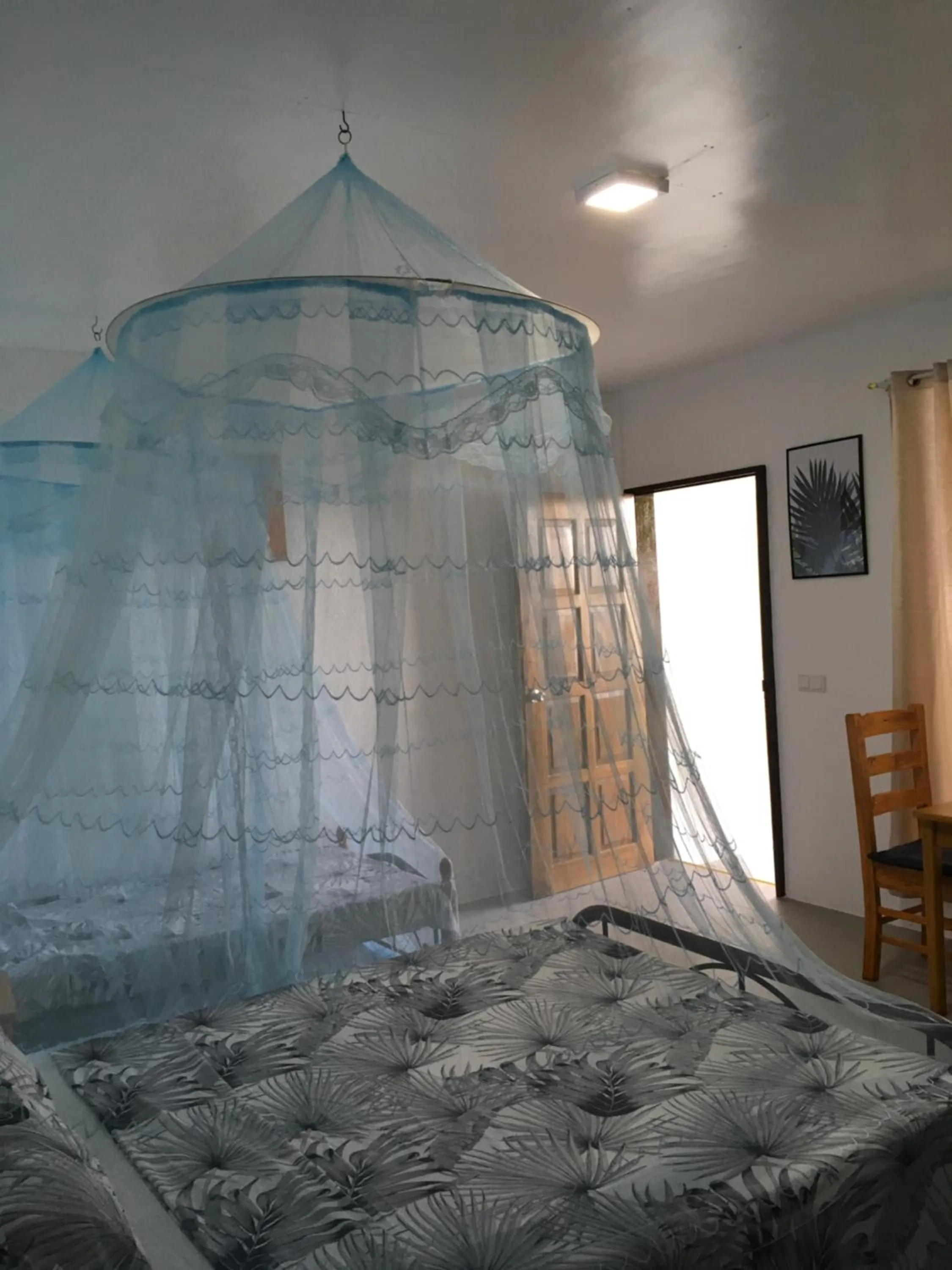 Bed in Pintuyan Dive Resort