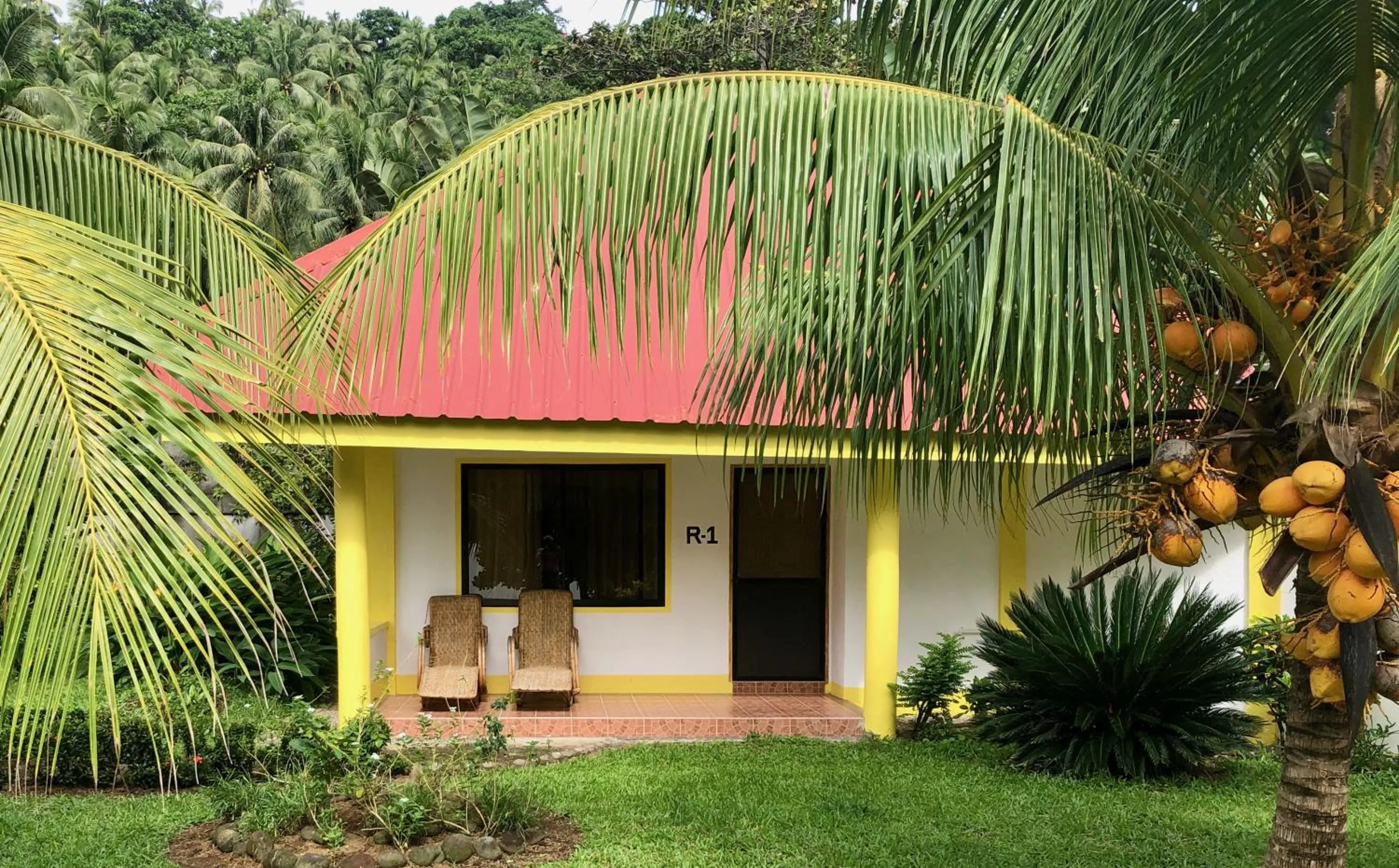 Garden in Pintuyan Dive Resort