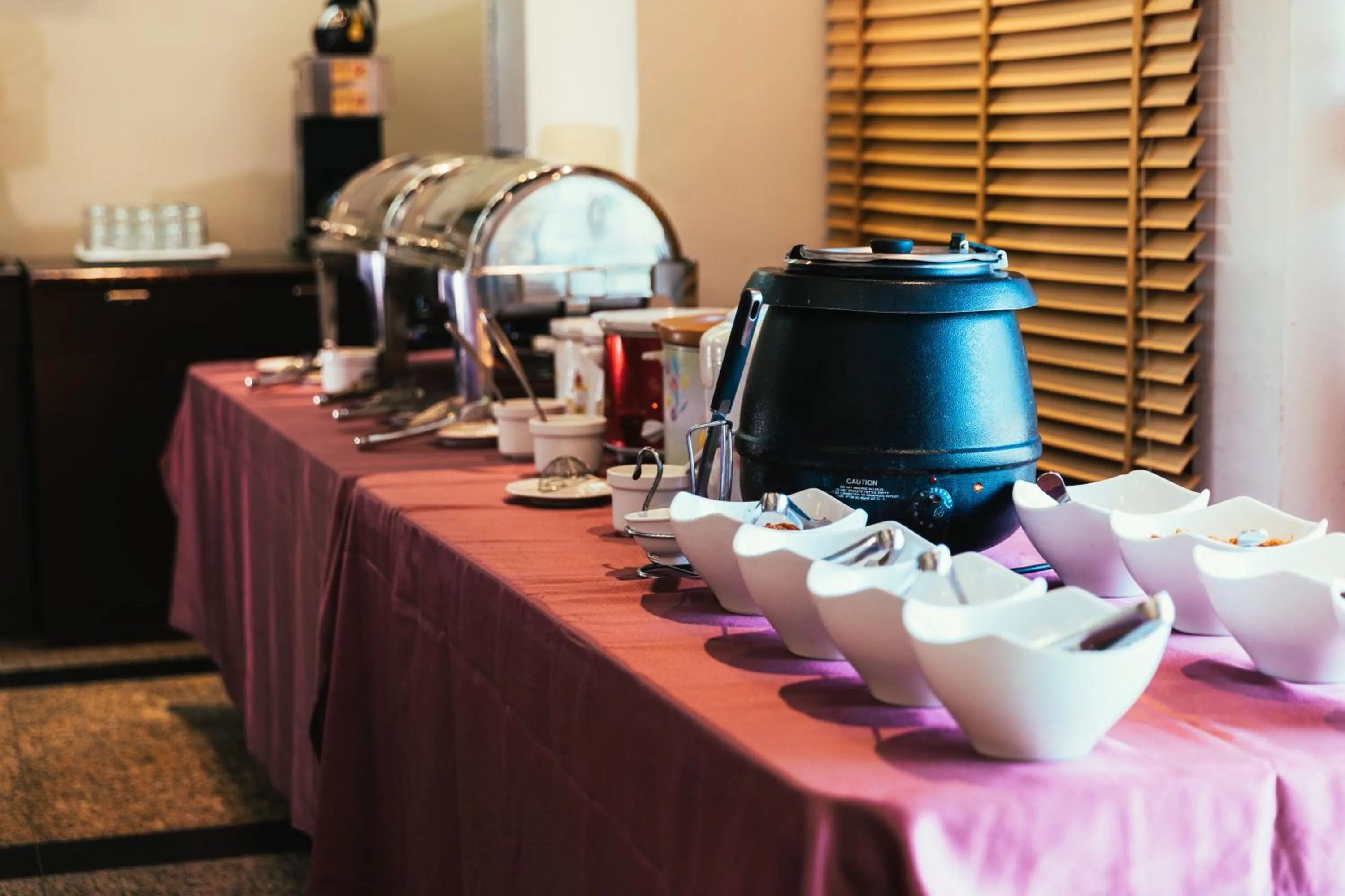 Buffet breakfast in Yago Inn