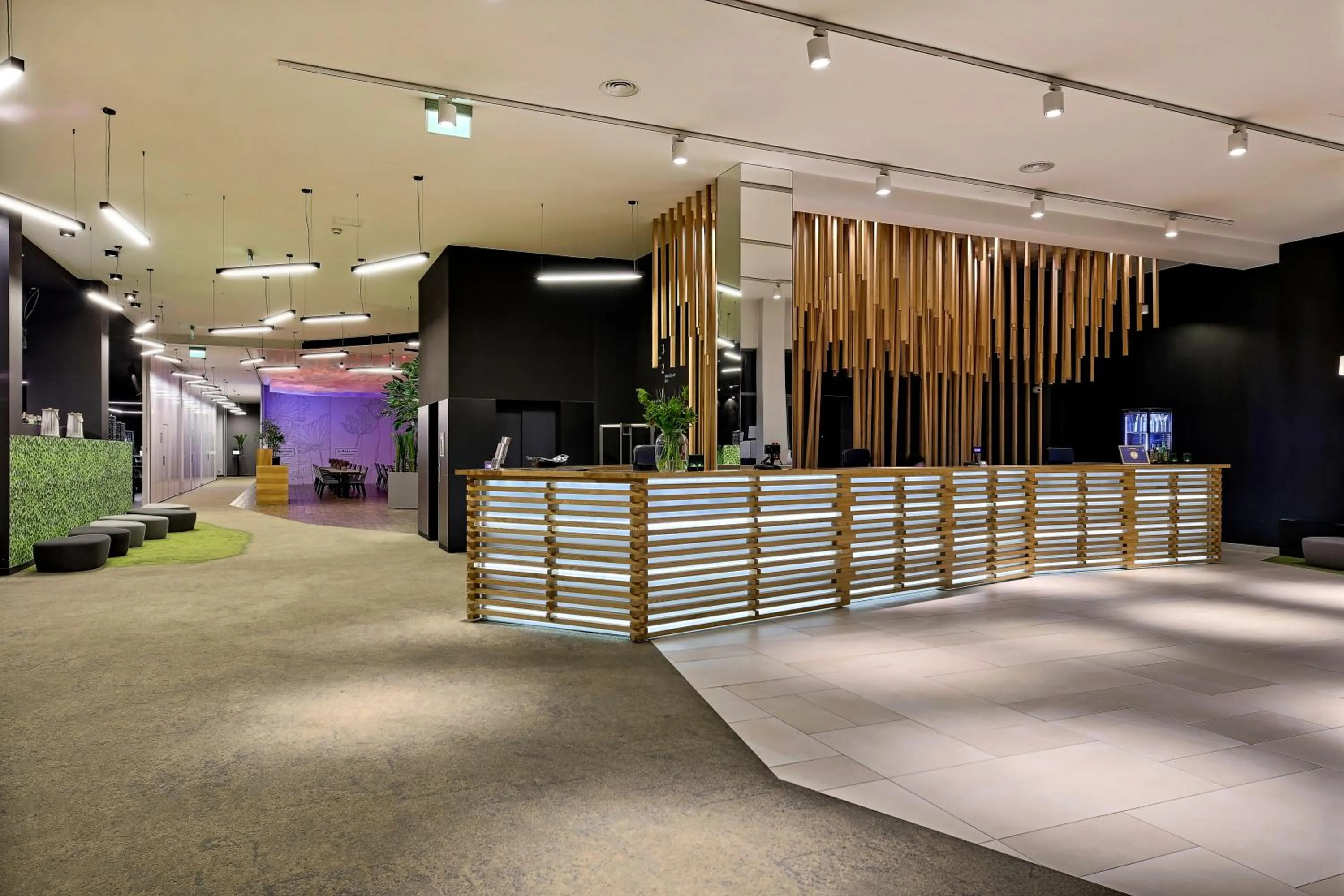 Lobby or reception in Focus Hotel Premium Lublin Conference & SPA