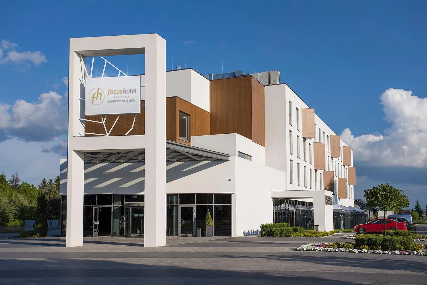 Property building in Focus Hotel Premium Lublin Conference & SPA
