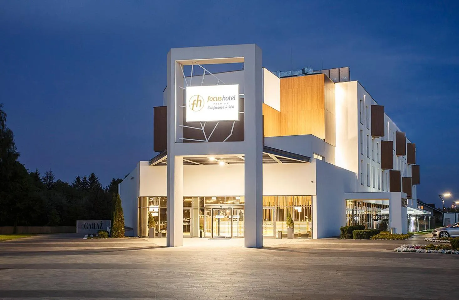 Property building in Focus Hotel Premium Lublin Conference & SPA