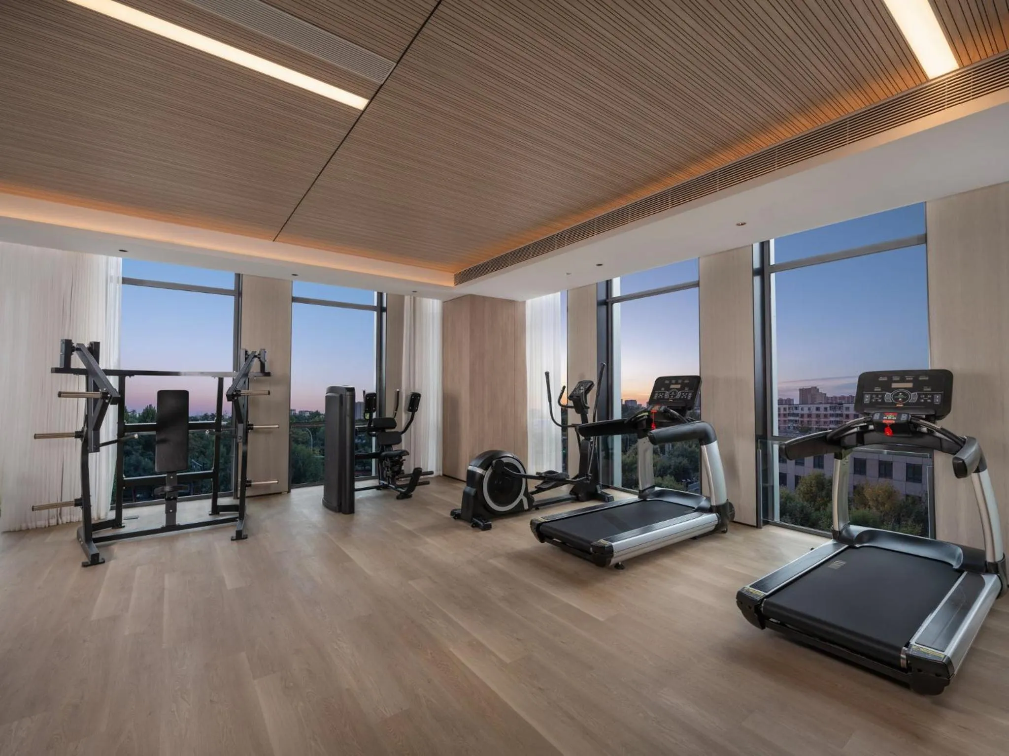 Fitness centre/facilities in Holiday Inn Beijing Daxing Centre by IHG