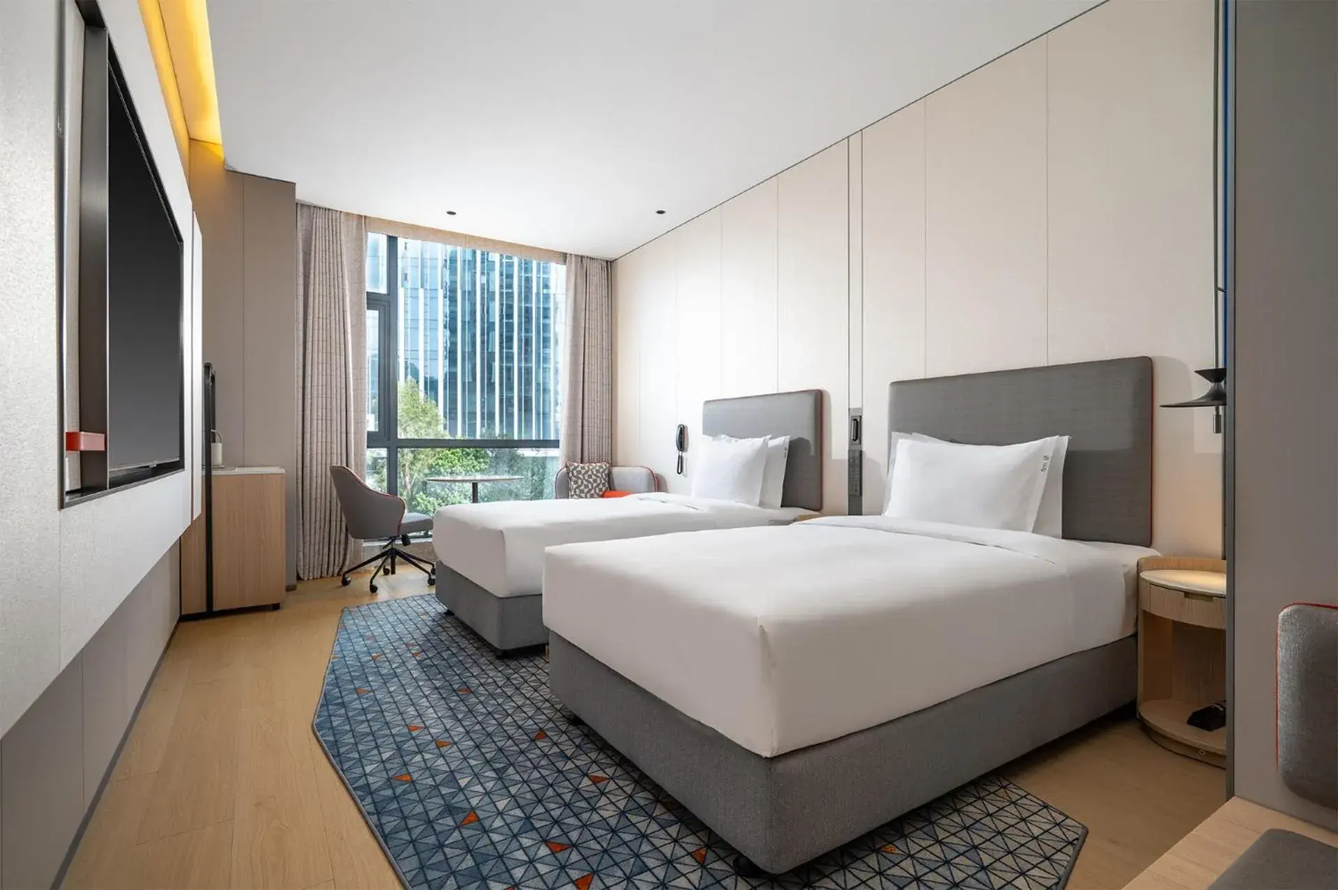 2 Single Standard City View in Holiday Inn Express Shenzhen Sports Center by IHG 2 Single Standard City View in Holiday Inn Express Shenzhen Sports Center by IHG