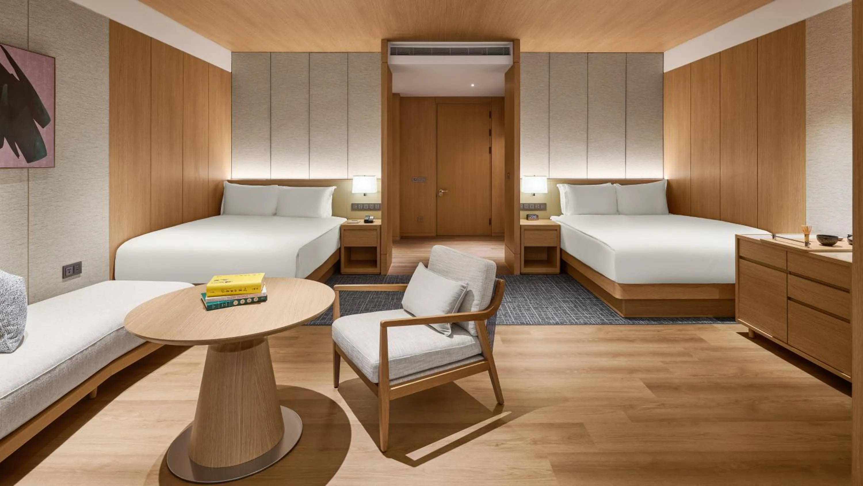 Photo of the whole room, Bed in InterContinental Hotels New Taipei Hot Spring by IHG