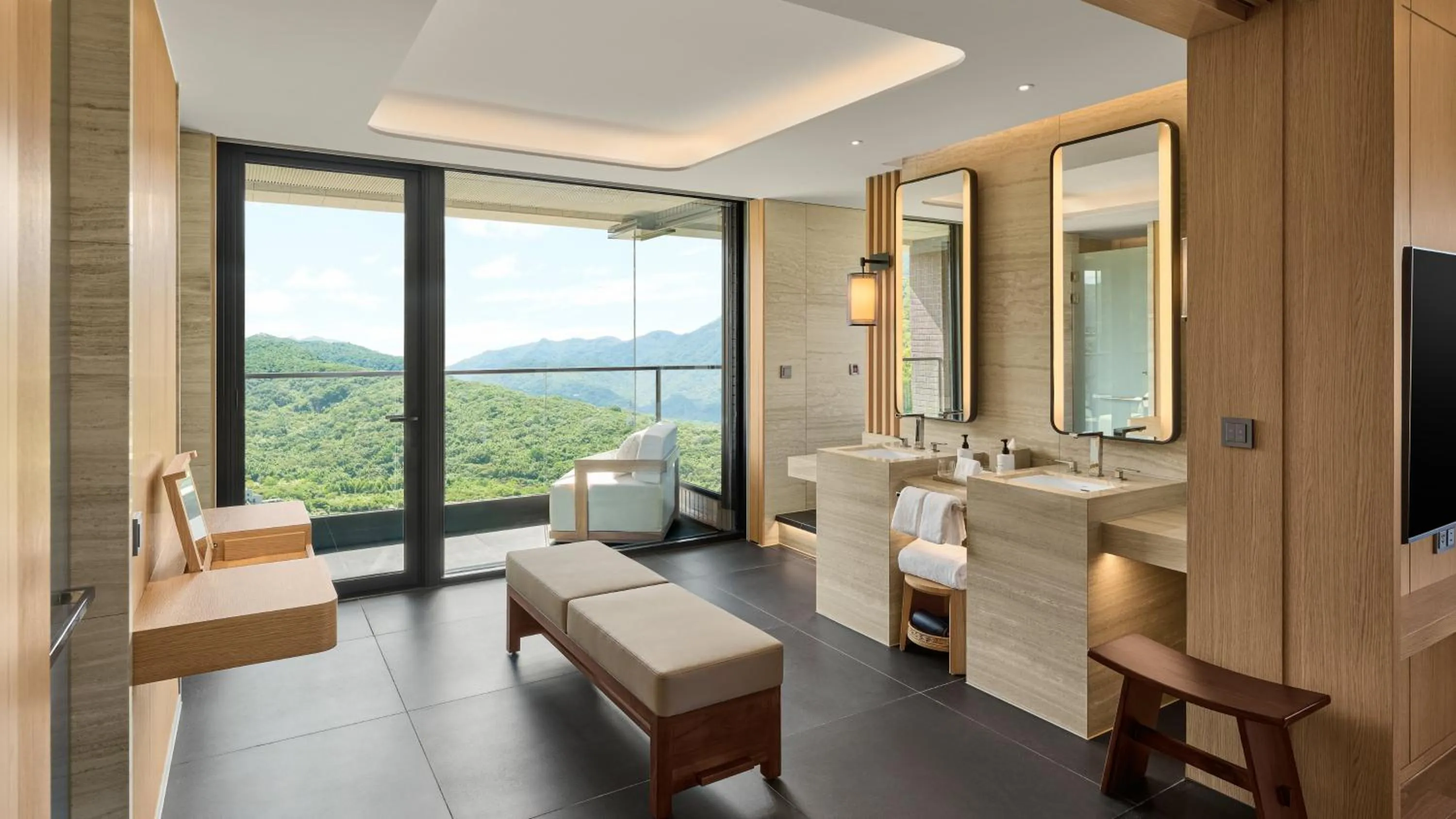 Photo of the whole room in InterContinental Hotels New Taipei Hot Spring by IHG